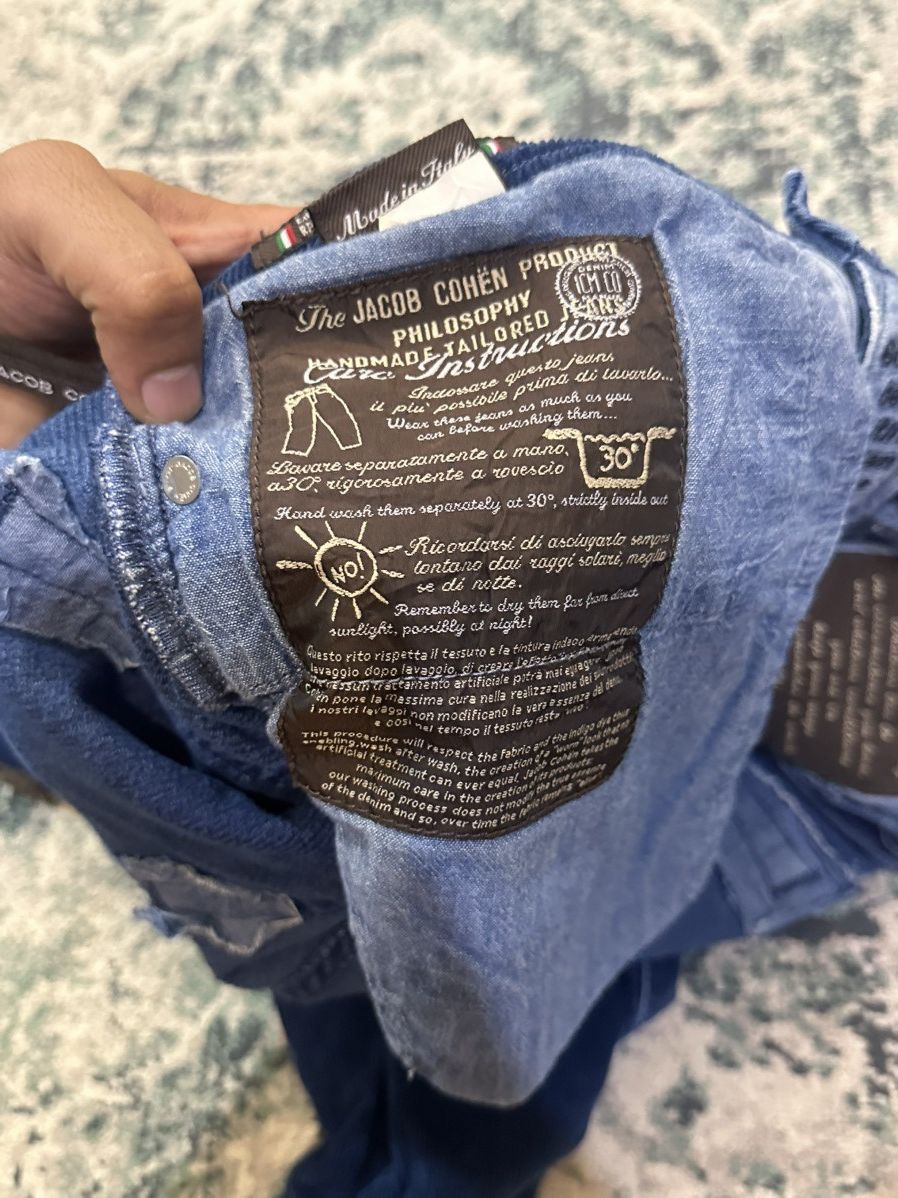 Jacob Cohen Jacob Cohen J622 Comfort Stretch Corduroy Pant (Handmade) Size US 31 - 18 Thumbnail
