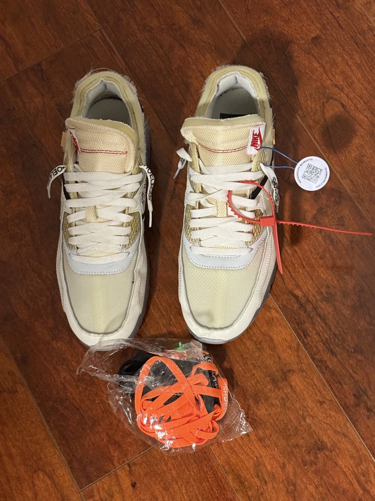Nike × Off-White Size 10.5 - Nike Air Max 90 x OFF-WHITE The Ten 2017 Size US 10.5 / EU 43-44 - 4 Thumbnail
