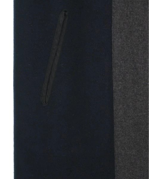 Comme des Garcons Homme Deux Coat Wool Zipper Sleeveless Inseam Pocket Multicolor Size US L / EU 52-54 / 3 - 6 Thumbnail