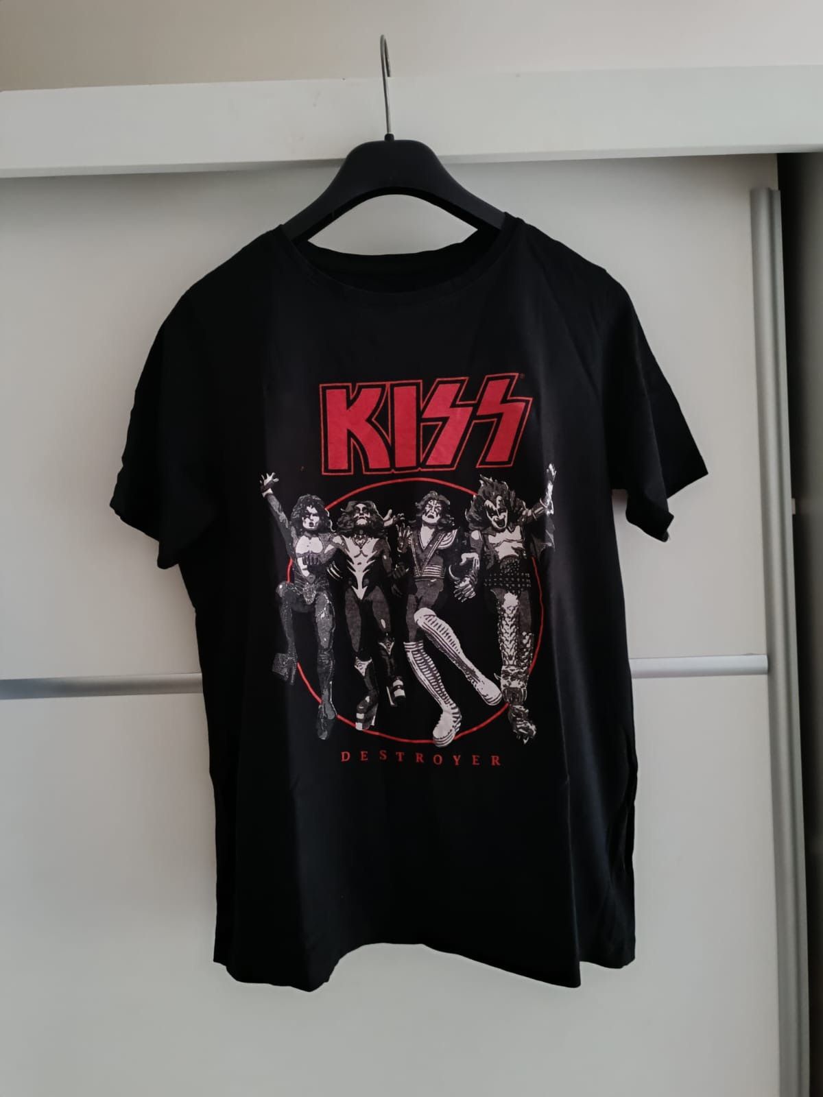 Band Tees × Vintage Black Rock Kiss T-shirt Size US S / EU 44-46 / 1 - 1 Thumbnail
