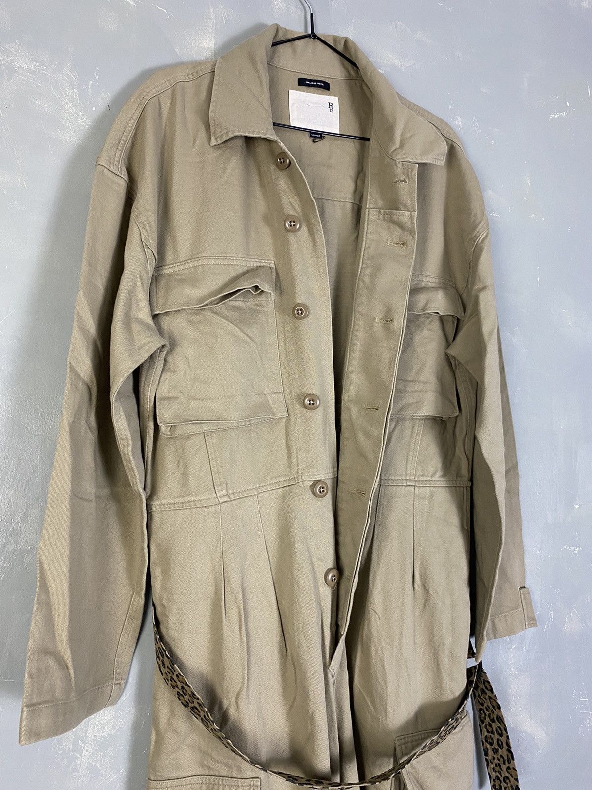 R13 R13 Leopard Belt Cargo Coveralls Size M / US 6-8 / IT 42-44 - 6 Thumbnail