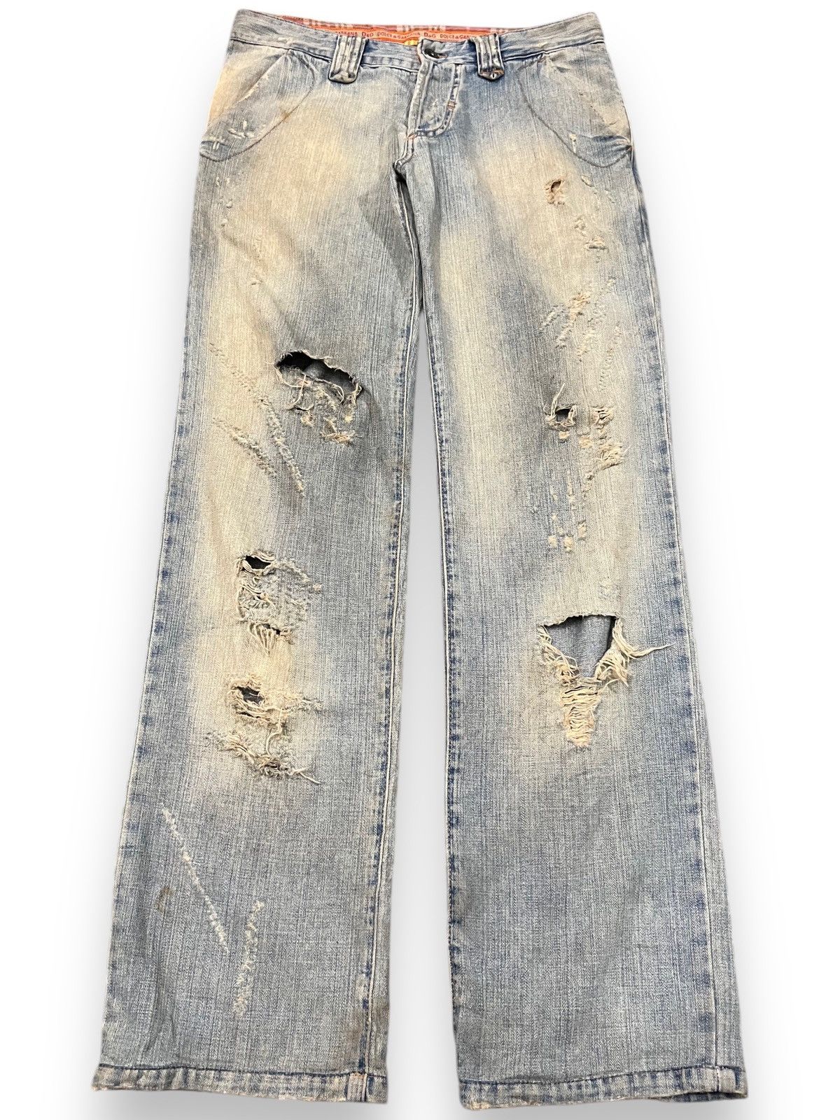 Vintage Dolce&Gabbana Distressed MudWash Denim