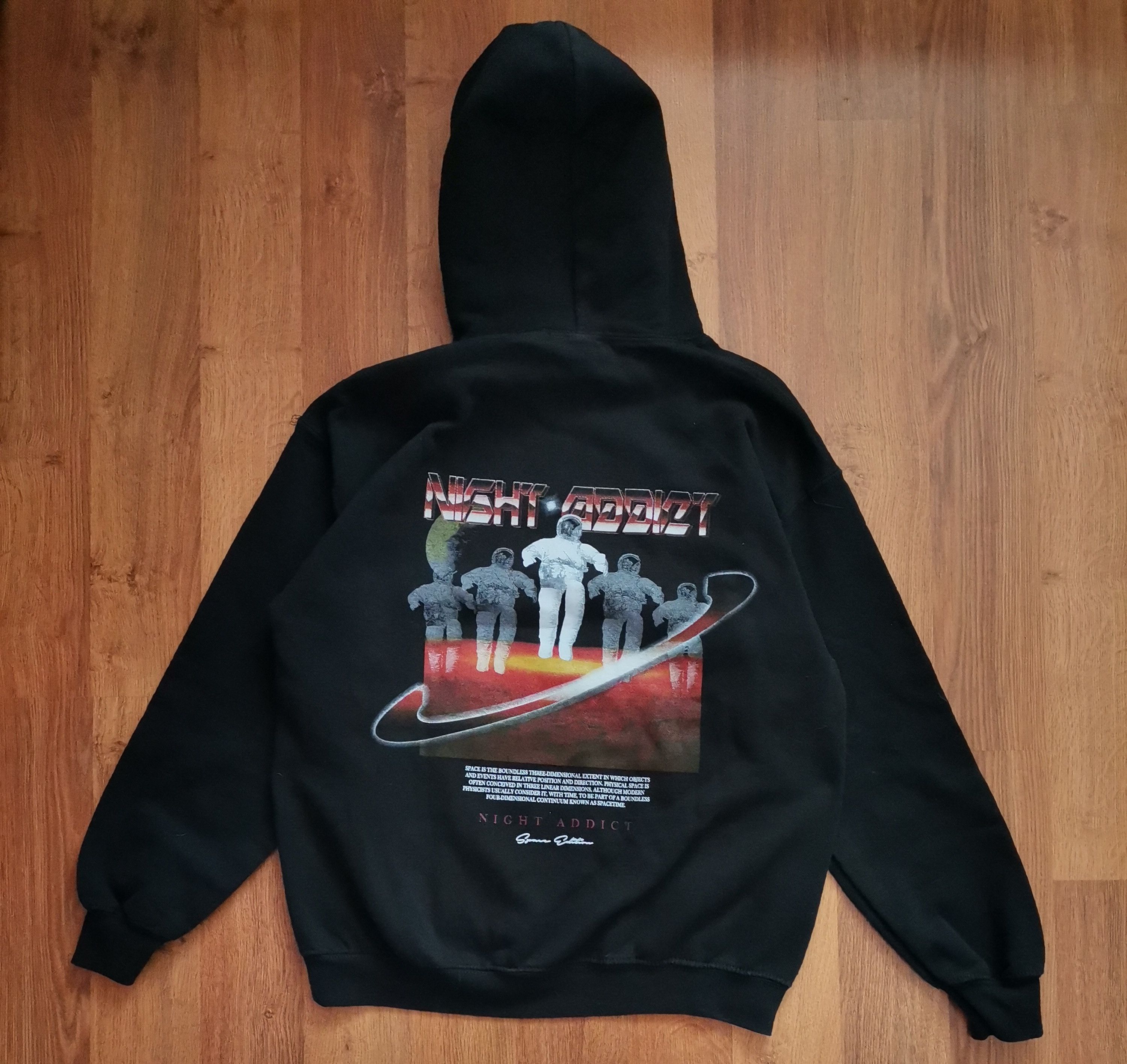 Other Night Addict Space Hoodie Size US S / EU 44-46 / 1 - 1 Thumbnail