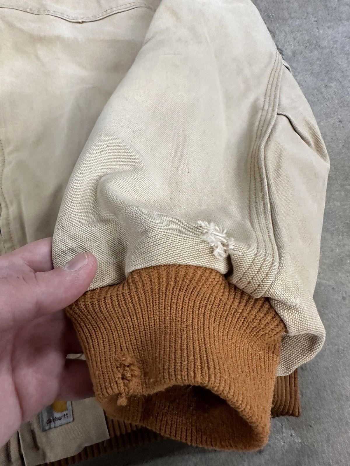 Carhartt Vintage 90s Carhartt Brown Quilted Lined Santa Fe Jacket Size US XXL / EU 58 / 5 - 6 Thumbnail
