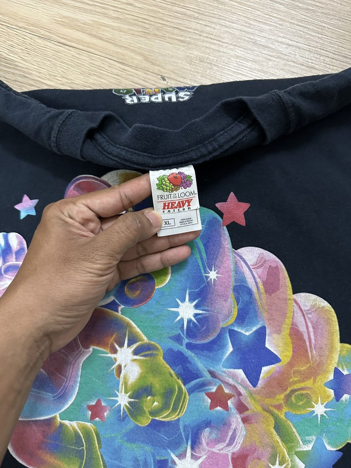 Nintendo × Vintage Rare Vintage 2008 Nintendo Mario Super Galaxy Rainbow Tee Size US XL / EU 56 / 4 - 4 Thumbnail