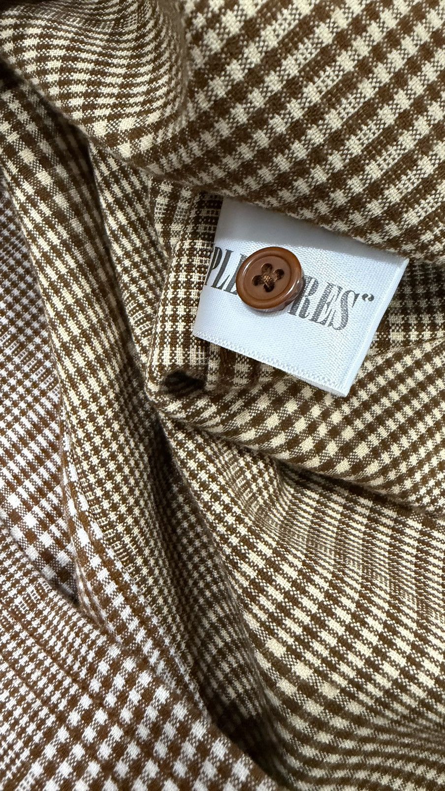 Pleasures 2 TONE PLEASURES BUTTON UP FLANNEL Size US L / EU 52-54 / 3 - 7 Thumbnail
