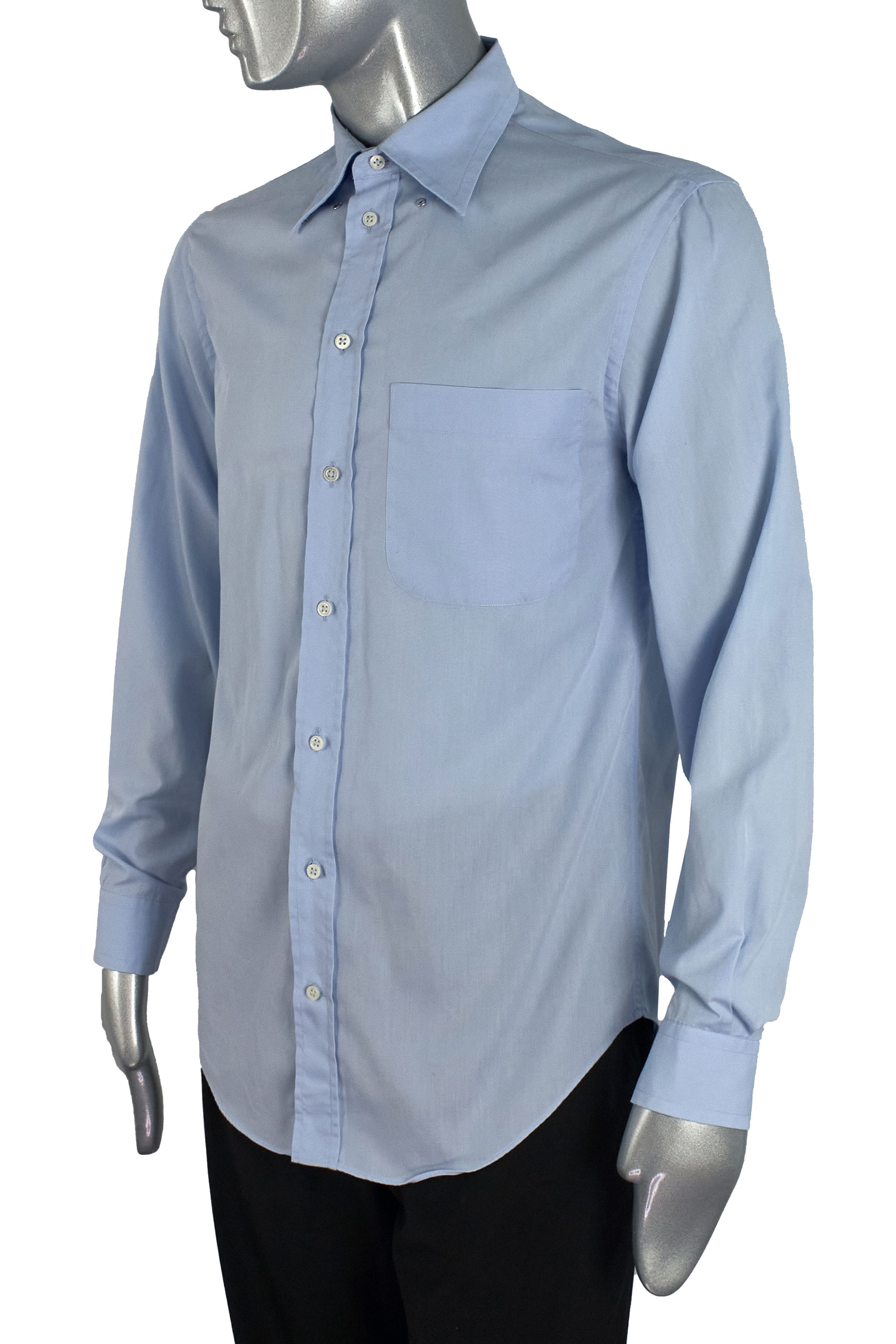 Armani Armani Collezioni men's blue shirt Size US M / EU 48-50 / 2 - 3 Thumbnail