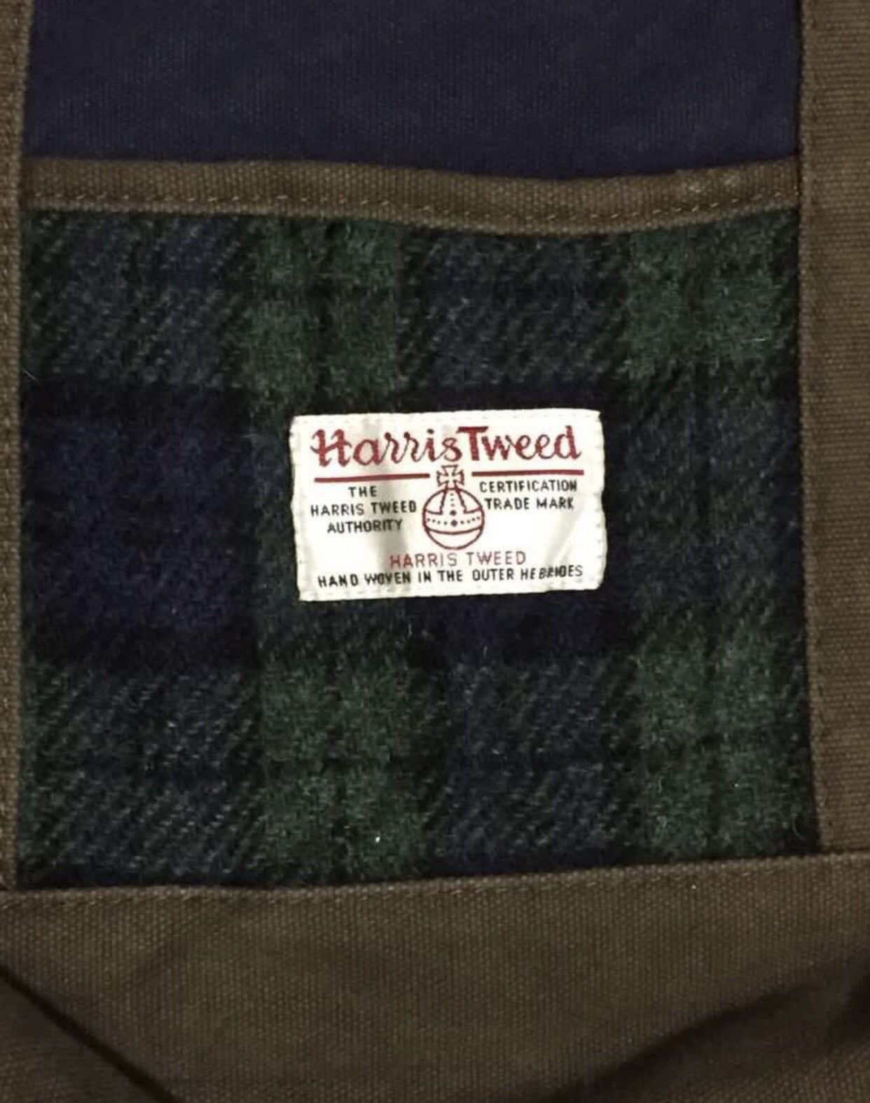 Harris Tweed Vintage Harris Tweed Tote Bag Size ONE SIZE - 2 Thumbnail