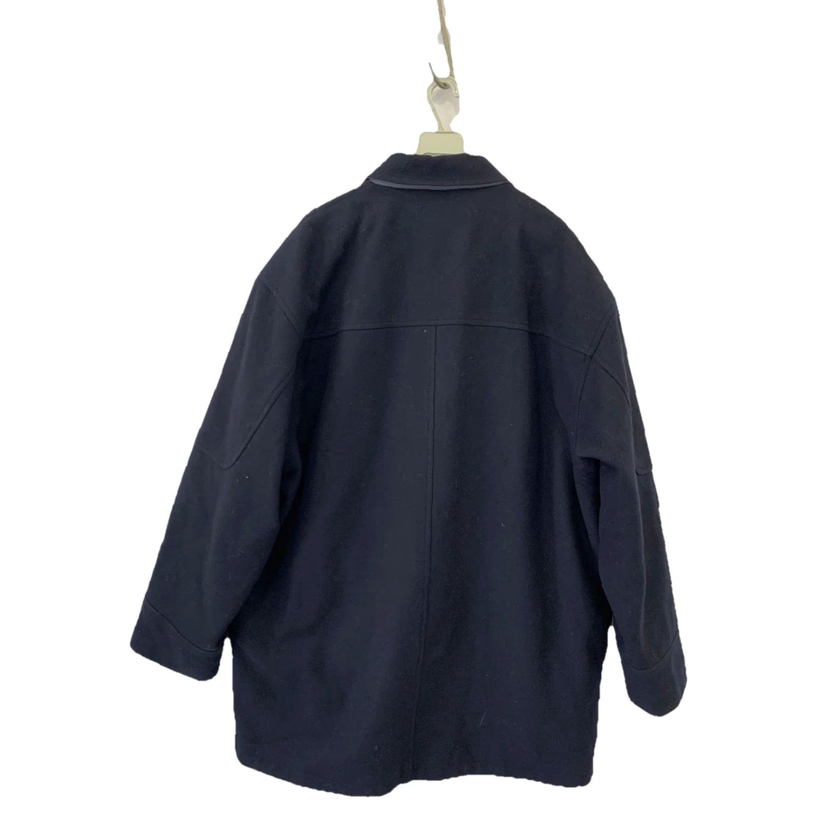 Ermenegildo Zegna Ermenegildo Zegna Yachting Navy Peacoat Wool Jacket Made in Italy 2XL Mens Navy Wool Peacoat Yachting Collection 1990s Mens Size US XXL / EU 58 / 5 - 2 Thumbnail