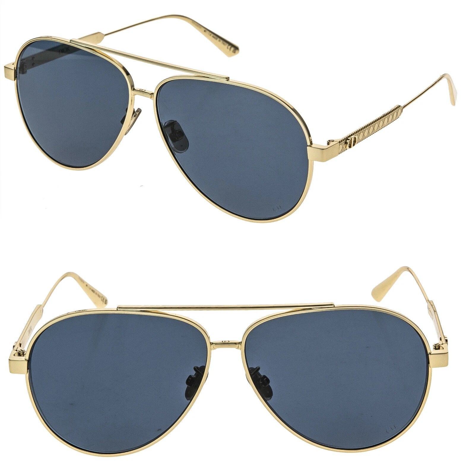 Christian Dior Monsieur CHRISTIAN DIOR Gold Metal Cannage A1U CD40165U DIORCANNAGE Size ONE SIZE - 1 Thumbnail
