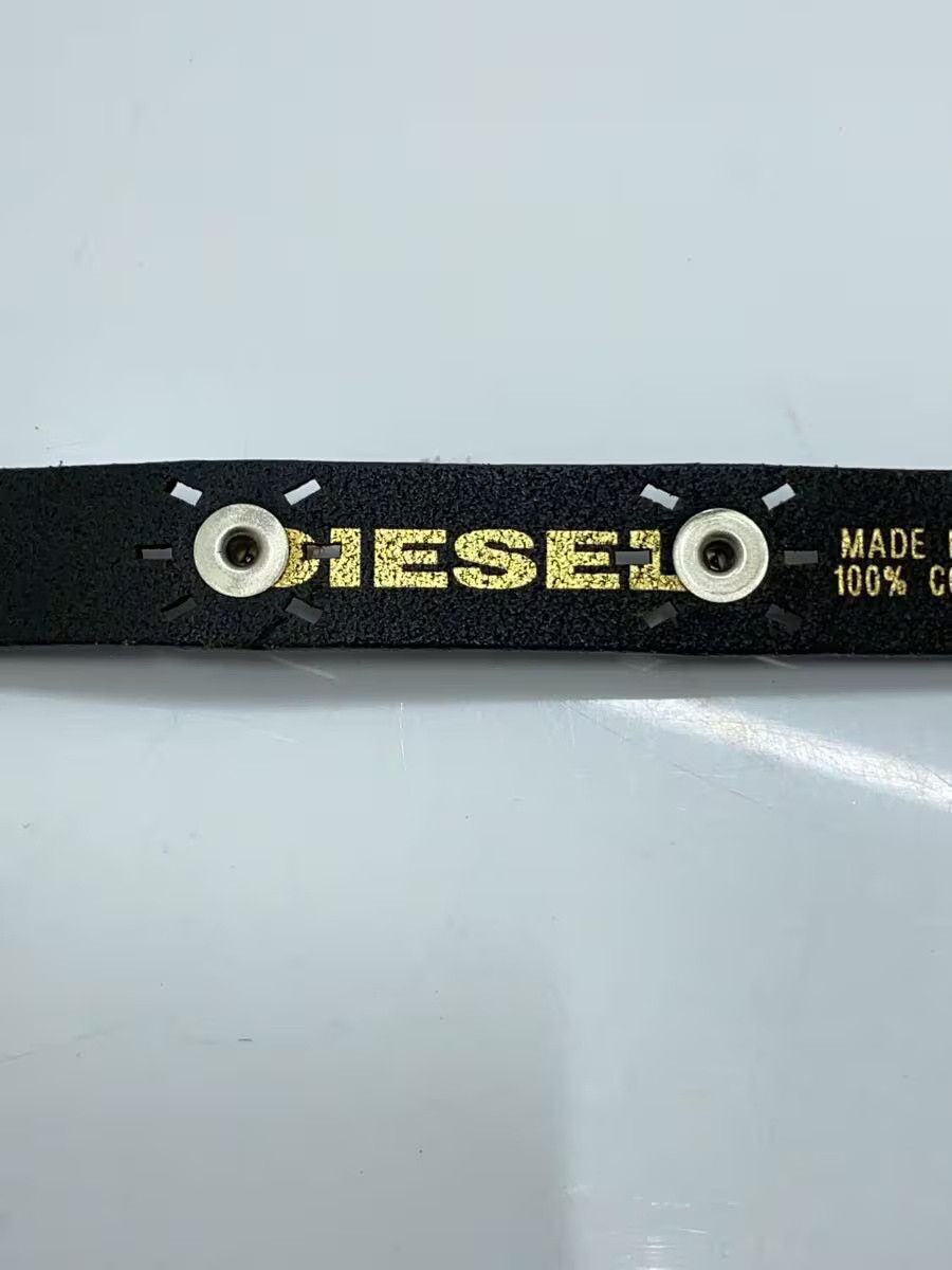 Diesel Diesel Leather Belt Black Size ONE SIZE - 3 Thumbnail