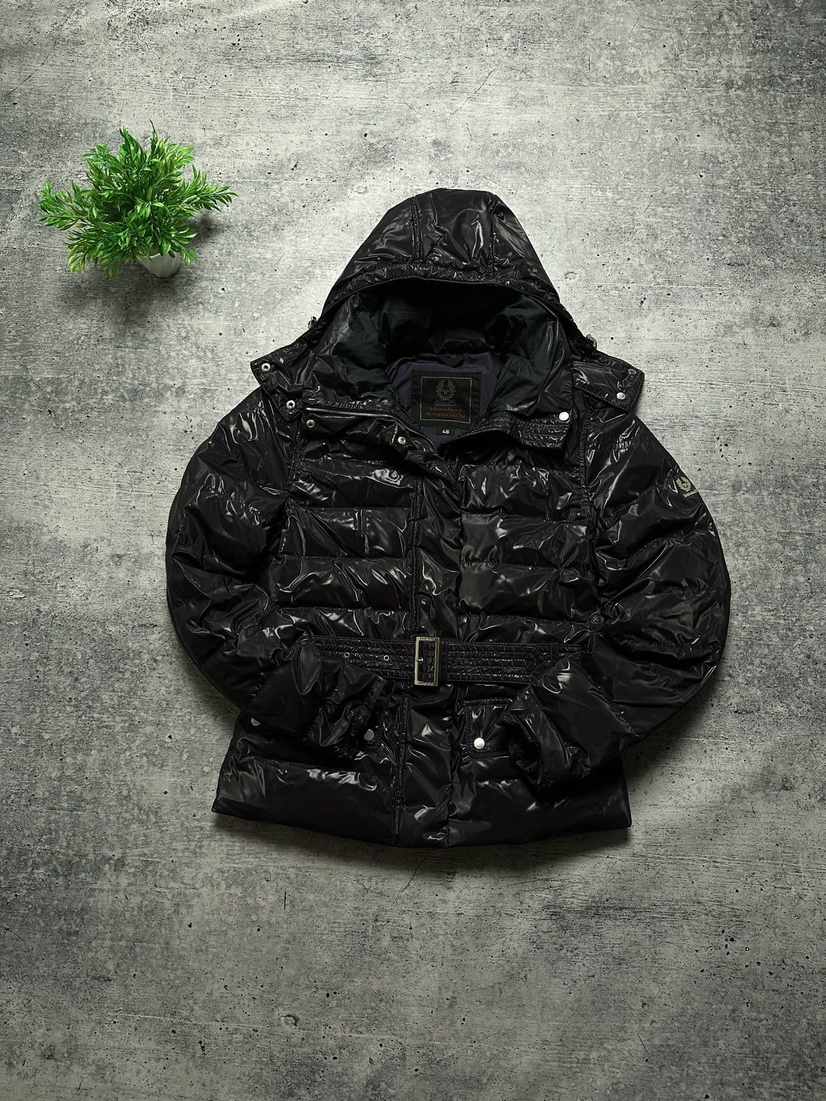 Belstaff Belstaff Goose Down Silver 85 Puffer Winter Jacket Size L / US 10 / IT 46 - 1 Thumbnail