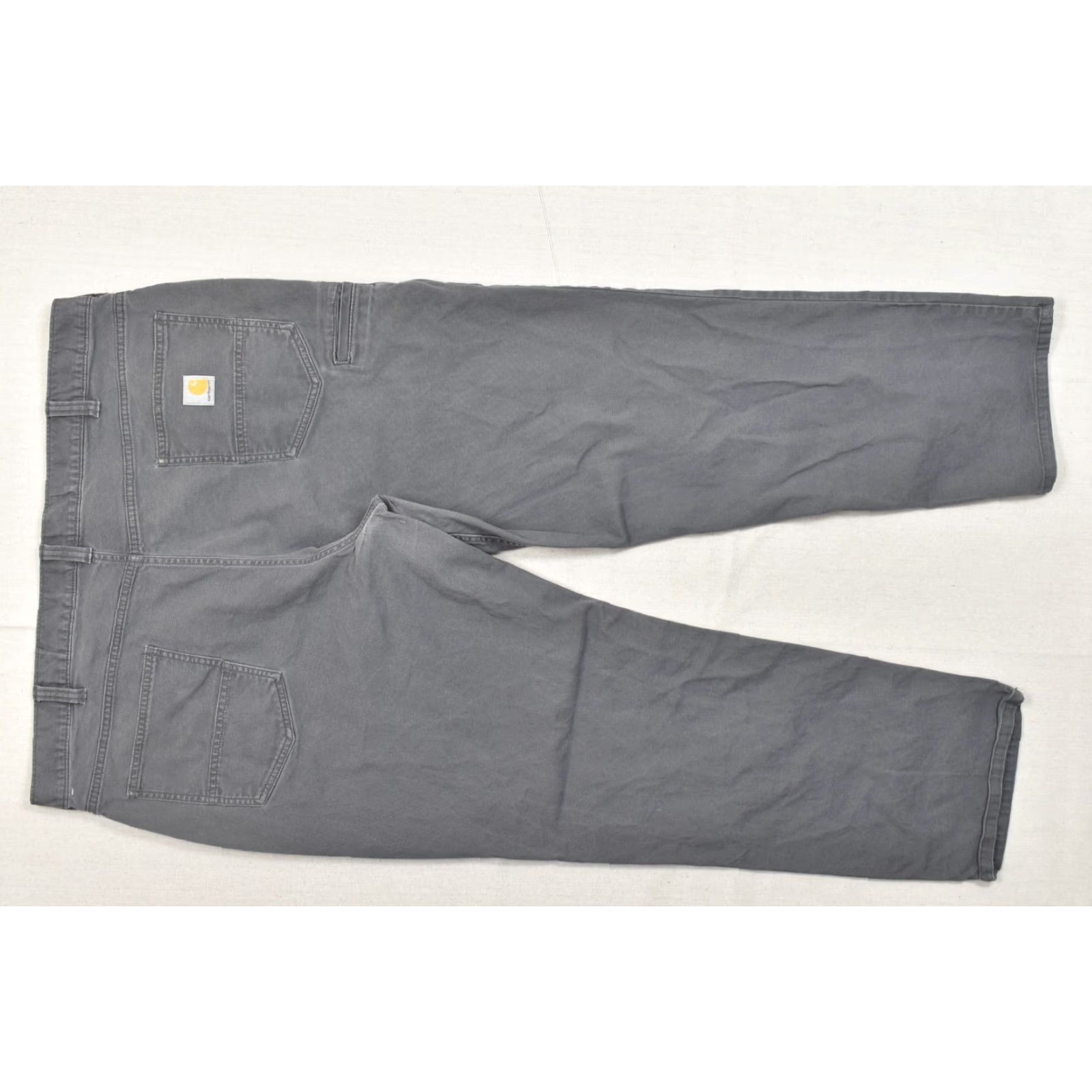 Carhartt Carhartt Men's Rugged Flex Relaxed Fit Gray Canvas Work Pants 44x32 Gray Pants Carhartt Mens Casual Workwear 5-Pocket Carhartt Logo Men Mens Size US 44 / EU 60 - 4 Thumbnail