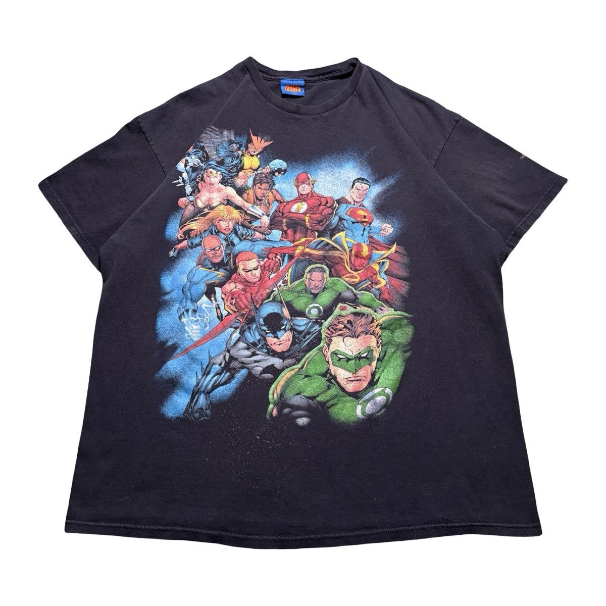 Other Justice League T Shirt Comic Super Hero Black Superman XL Size US XL / EU 56 / 4 - 1 Thumbnail