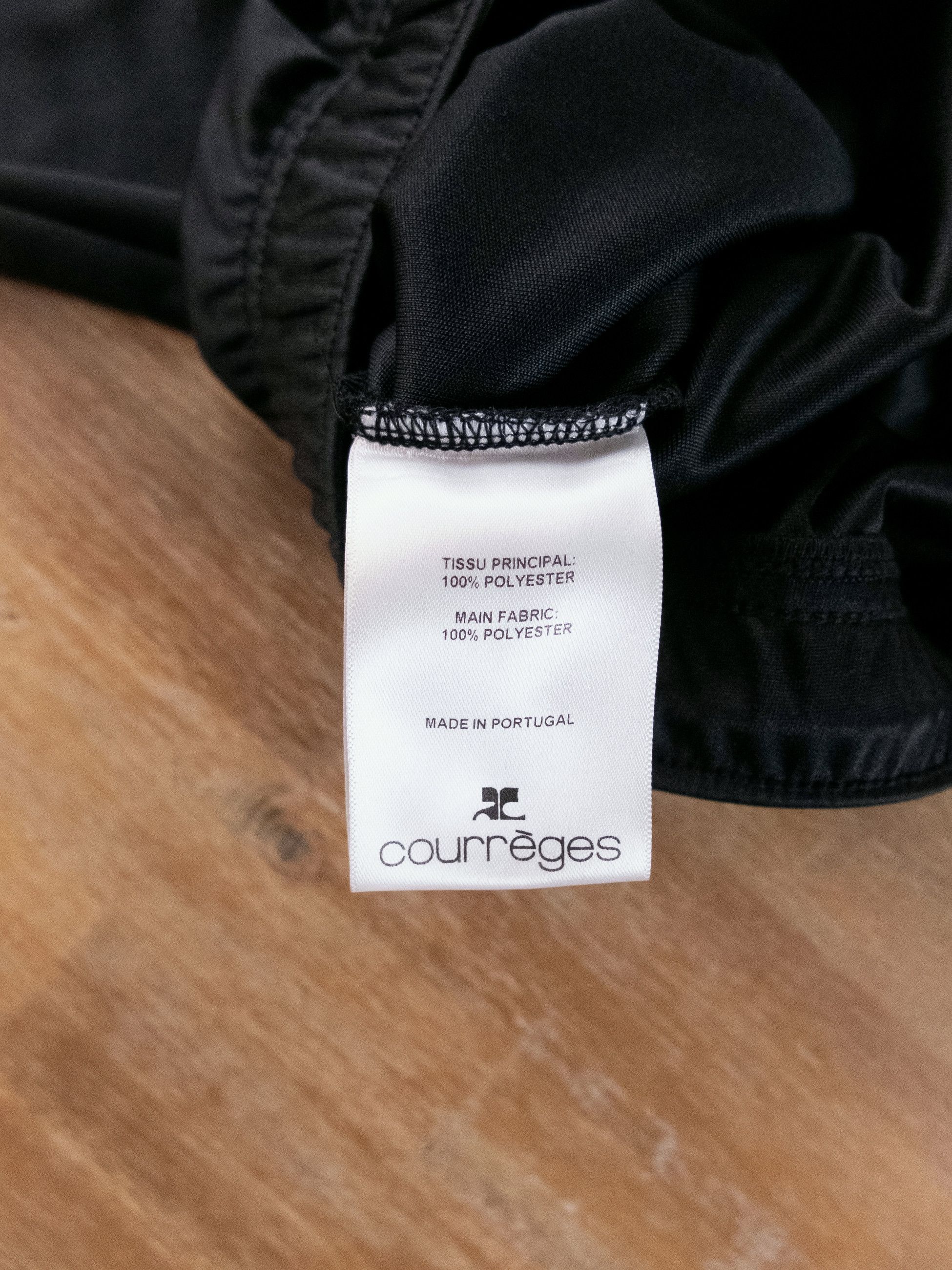 Courreges COURREGES black lycra nylon football soccer shorts XL Size US 36 / EU 52 - 9 Thumbnail