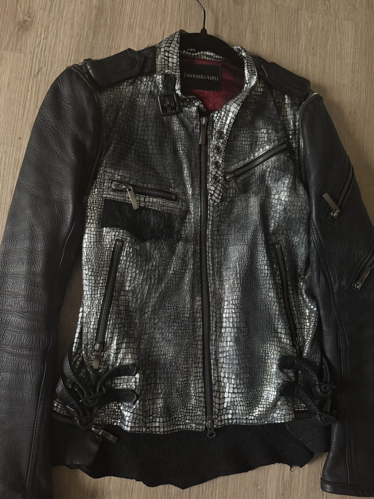 yasuyuki ishii dexter & sinister python jacket