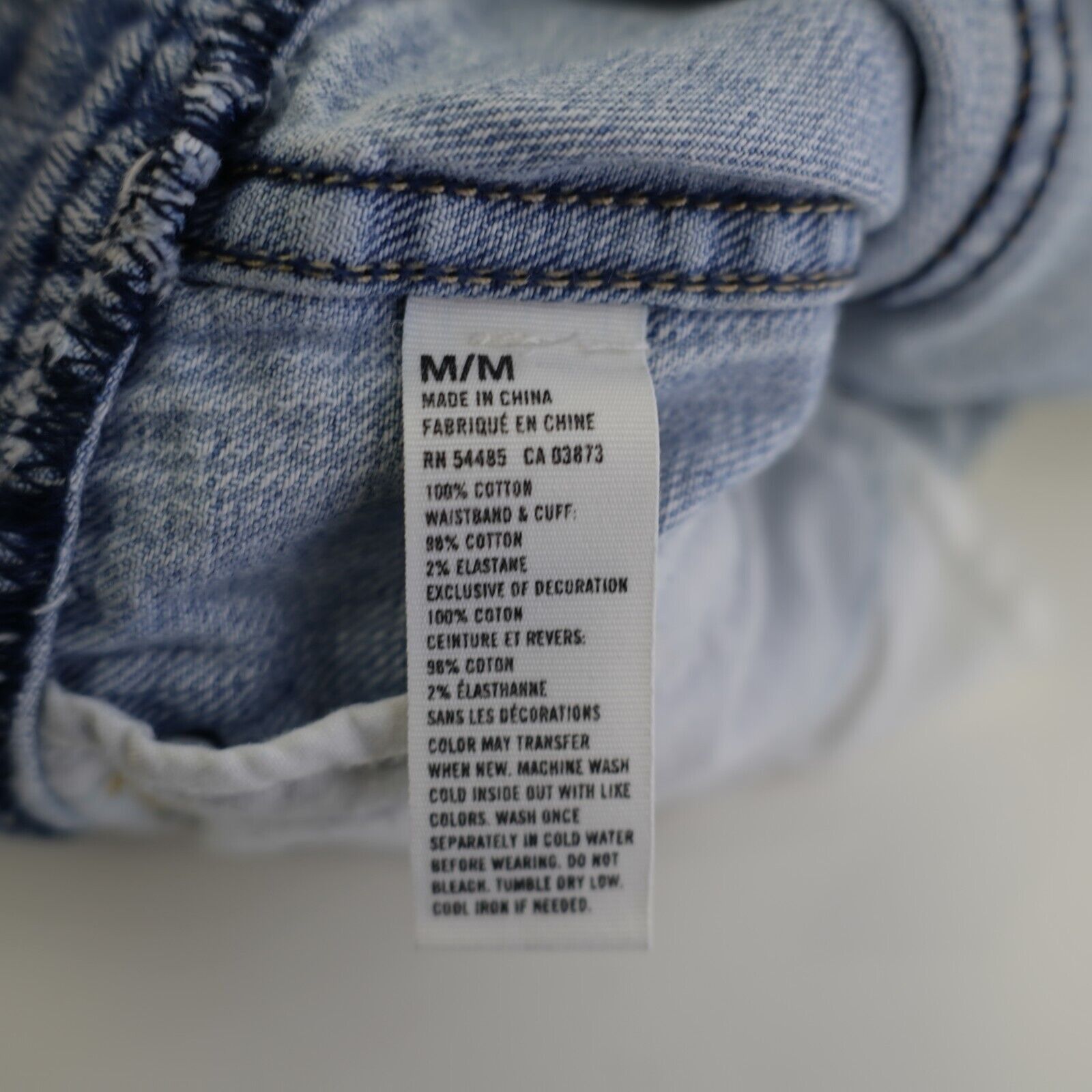 American Eagle Outfitters American Eagle Medium Light Blue Denim Jean Jacket Sleeveles Size M / US 6-8 / IT 42-44 - 6 Thumbnail