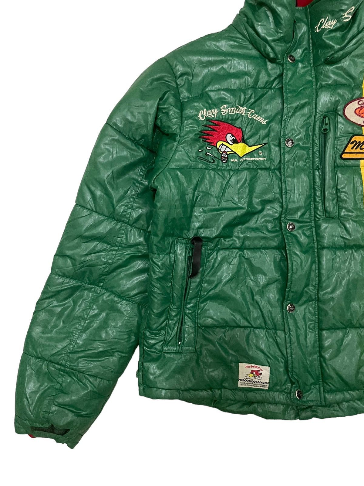 Japanese Brand CLAY SMITH MOONEYES Bomber Jacket Size US L / EU 52-54 / 3 - 2 Thumbnail