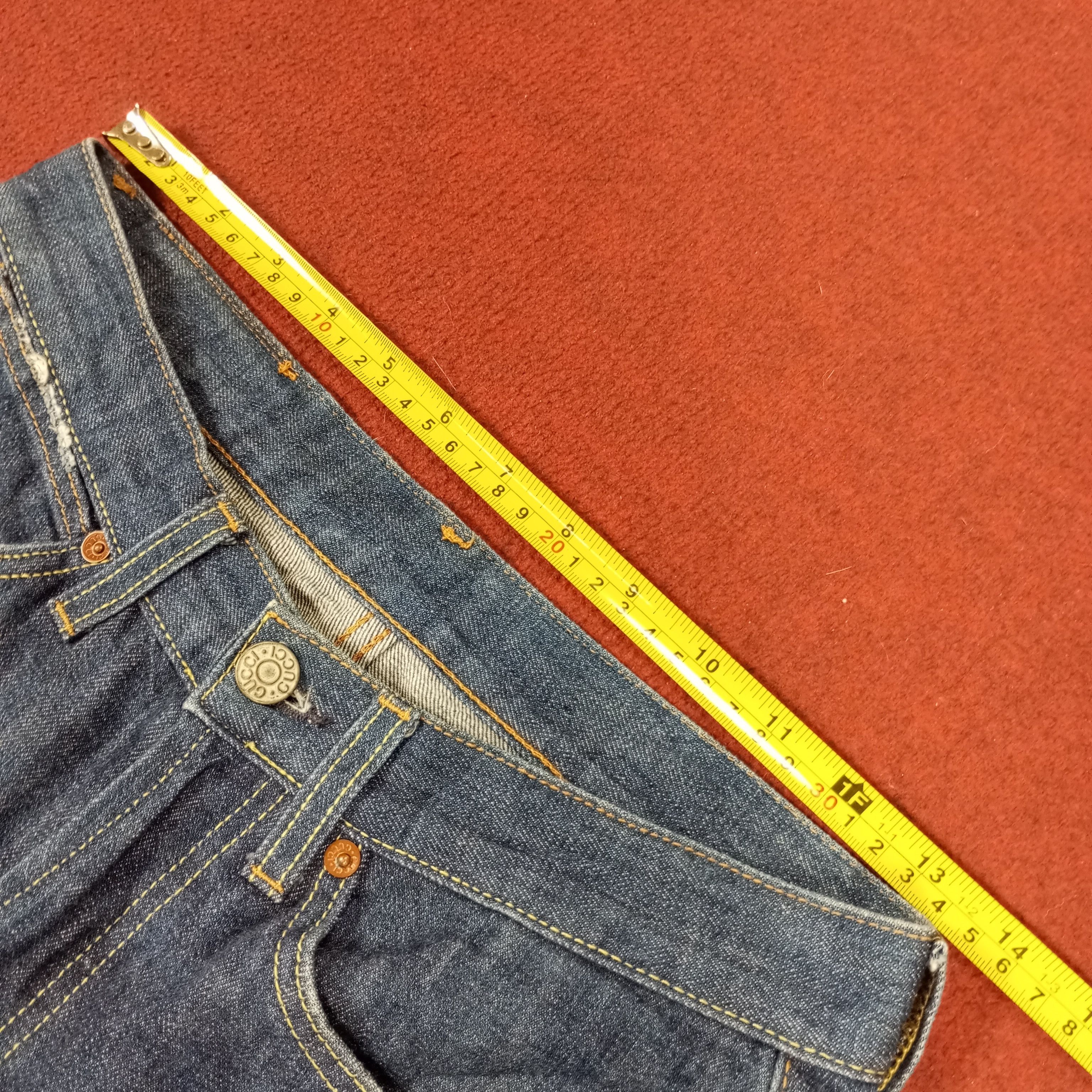 Gucci × Vintage Gucci Luxury Brand Distressed Short Jeans Size US 27 - 7 Thumbnail