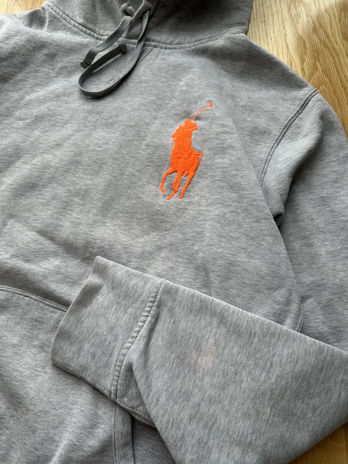 Polo Ralph Lauren Vintage Polo Ralph Lauren Big Pony Hoodie Size US L / EU 52-54 / 3 - 4 Thumbnail