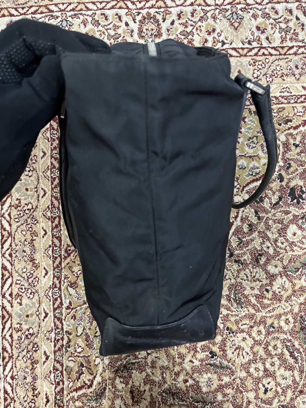 Prada Prada Re-Nylon Embroidered Tote Bag Size ONE SIZE - 5 Thumbnail