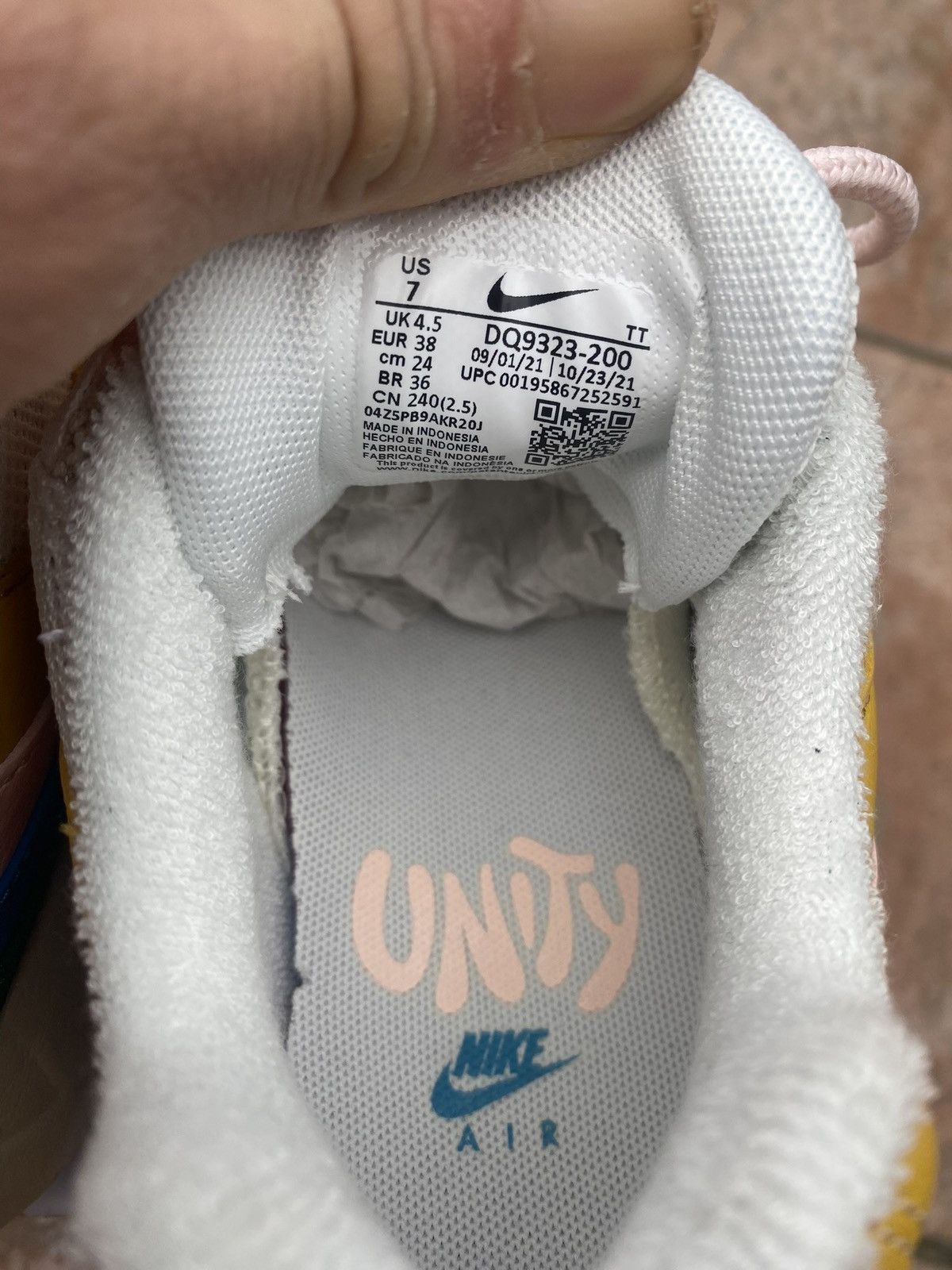 Nike Nike air max 95 rise unity Size US 7 / IT 37 - 2 Thumbnail