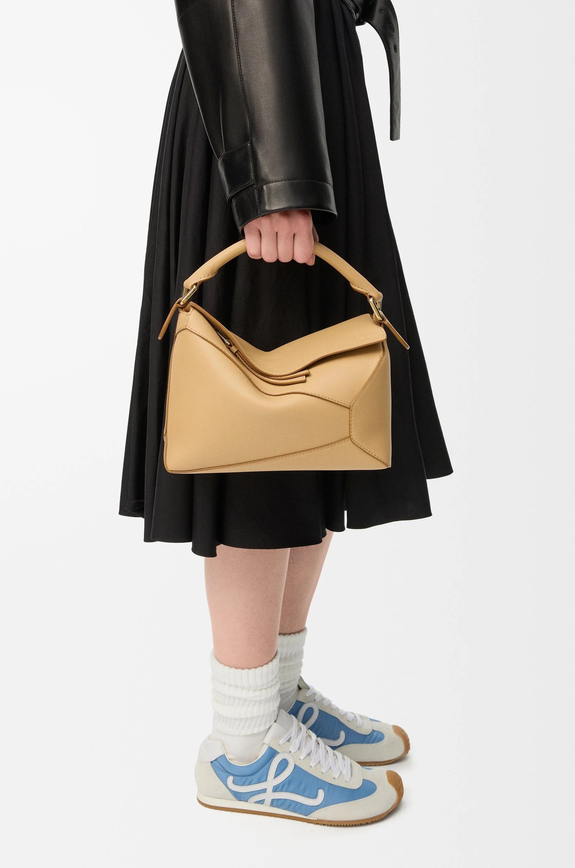 Loewe o1in1g0426 Size: OS / Small Puzzle Edge Bag in Silk Beige Size ONE SIZE - 2 Thumbnail
