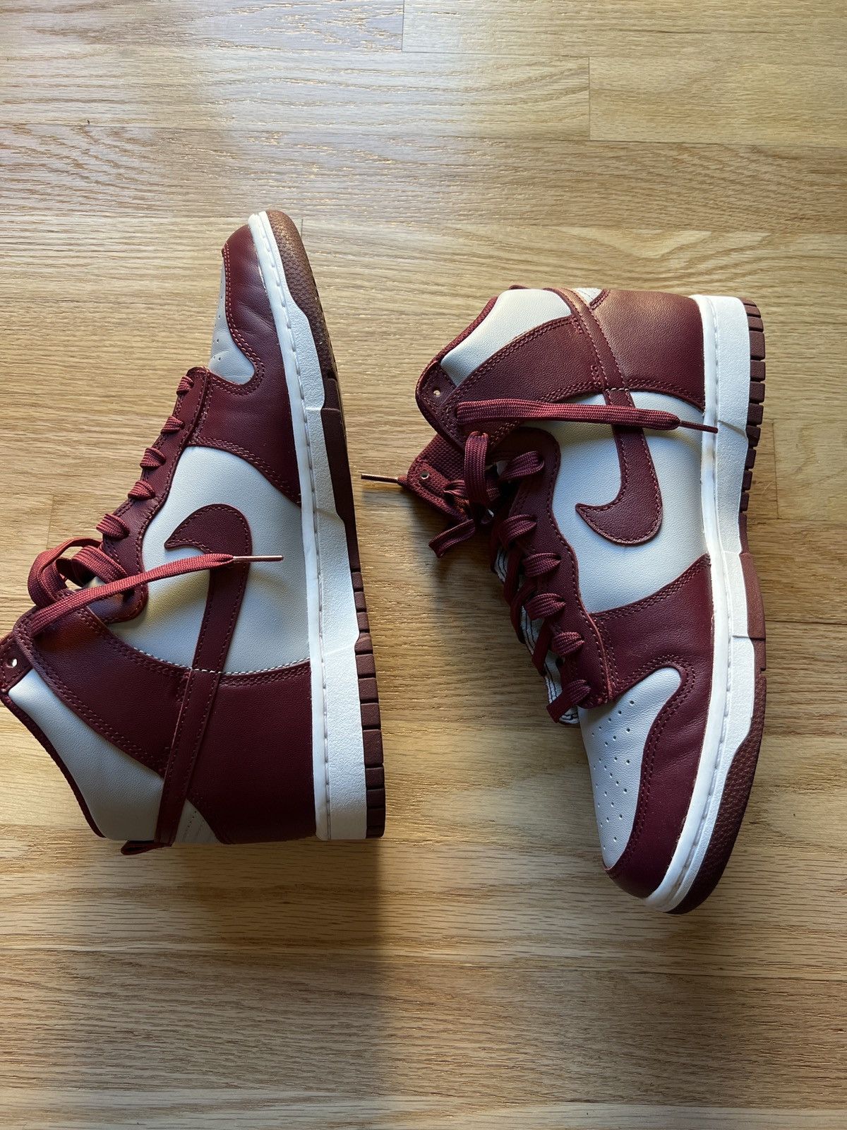 Nike Nike Dunk High Retro “Dark Beetroot” Size 9.5 Clean w/ Box Size US 9.5 / EU 42-43 - 1 Thumbnail