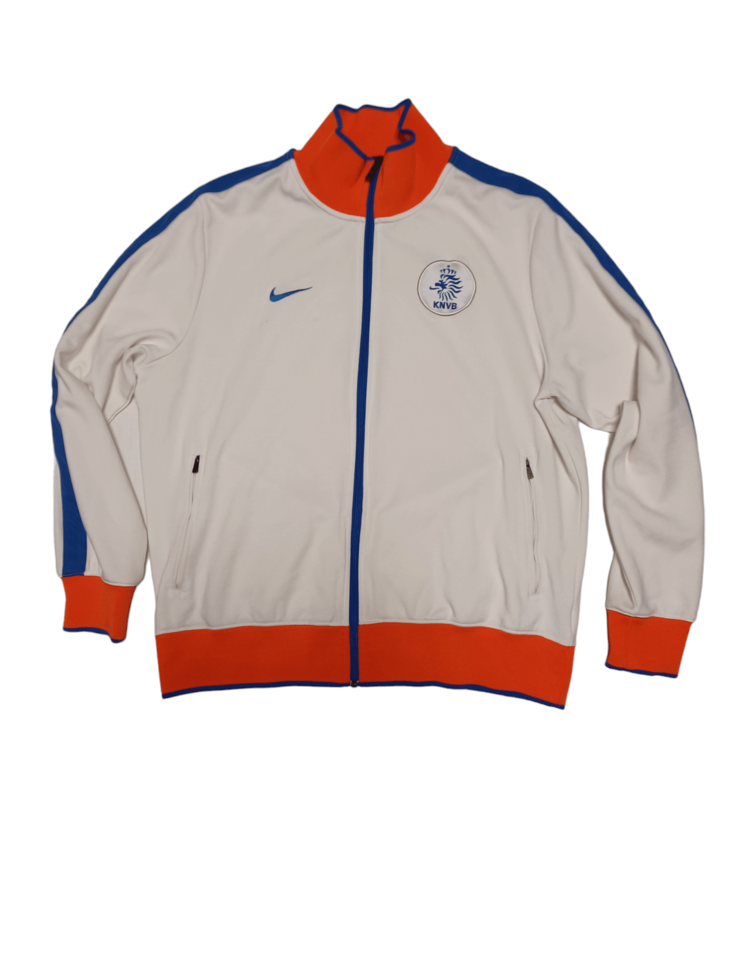 Nike 2010 fifa world cup The Netherlands track jacket soccer Size US XL / EU 56 / 4 - 1 Thumbnail