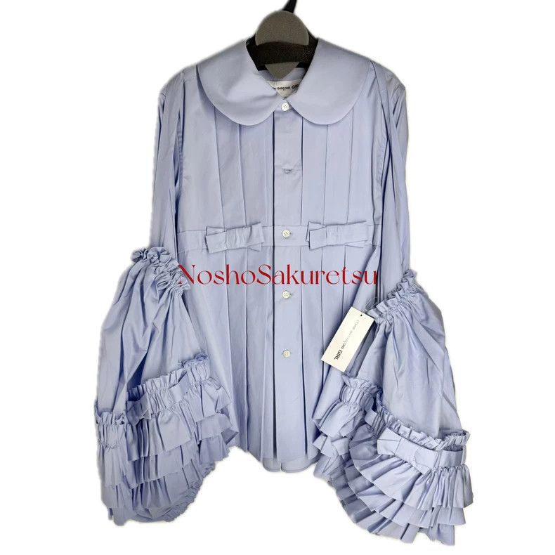 Comme des Garcons Comme Des Garcons Popular Bow Pleated Shirt Size S / US 4 / IT 40 - 2 Thumbnail