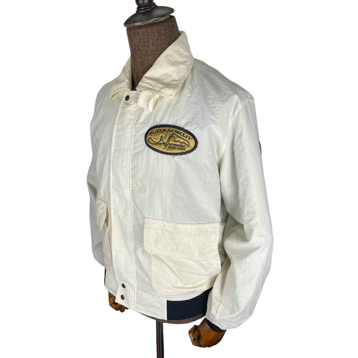 Japanese Brand 🔥90s SUZUKA CIRCUIT INTERNATIONAL RACING BOMBER JACKET Size US L / EU 52-54 / 3 - 1 Thumbnail