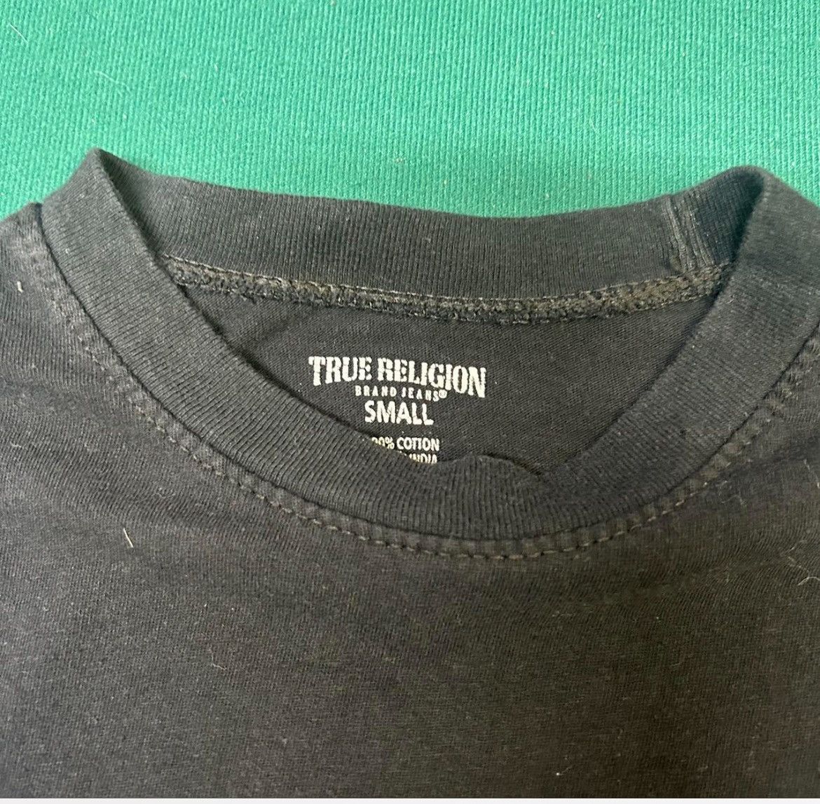 True Religion True Religion Brand Jeans Blank Basic T Shirt Men's S Size US S / EU 44-46 / 1 - 2 Thumbnail