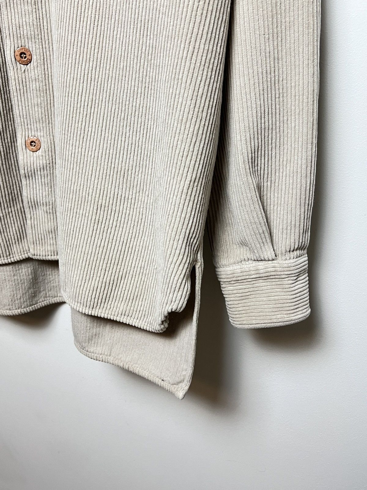 Stone Island stone island archive jumbo cord shirt Size US L / EU 52-54 / 3 - 5 Thumbnail