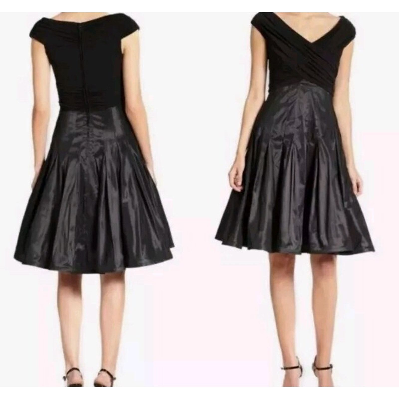 Tadashi Shoji Tadashi Shoji prom Pleated Tafet Skirt Formal Size 4 A000495 Size S / US 4 / IT 40 - 1 Thumbnail