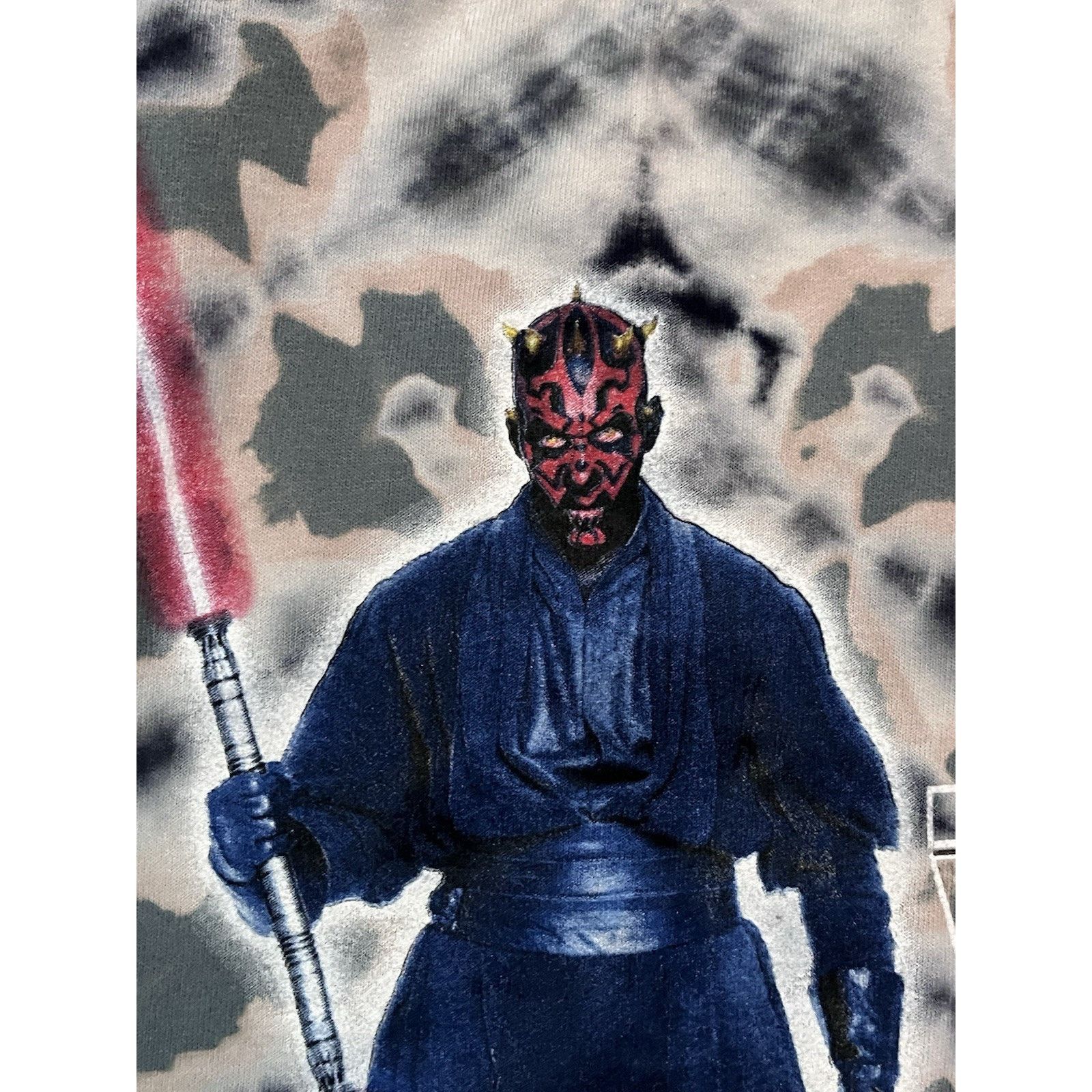 Star Wars VTG Darth Maul Tee Mens Large Star Wars Ep. 1 Phantom Menace Size US L / EU 52-54 / 3 - 3 Thumbnail