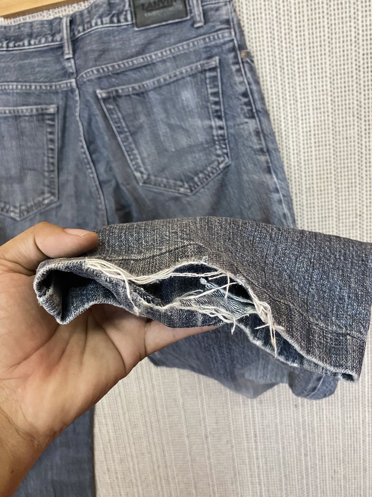 Lanvin × Vintage LANVIN DENIM REGULAR FITS Size US 34 / EU 50 - 7 Thumbnail