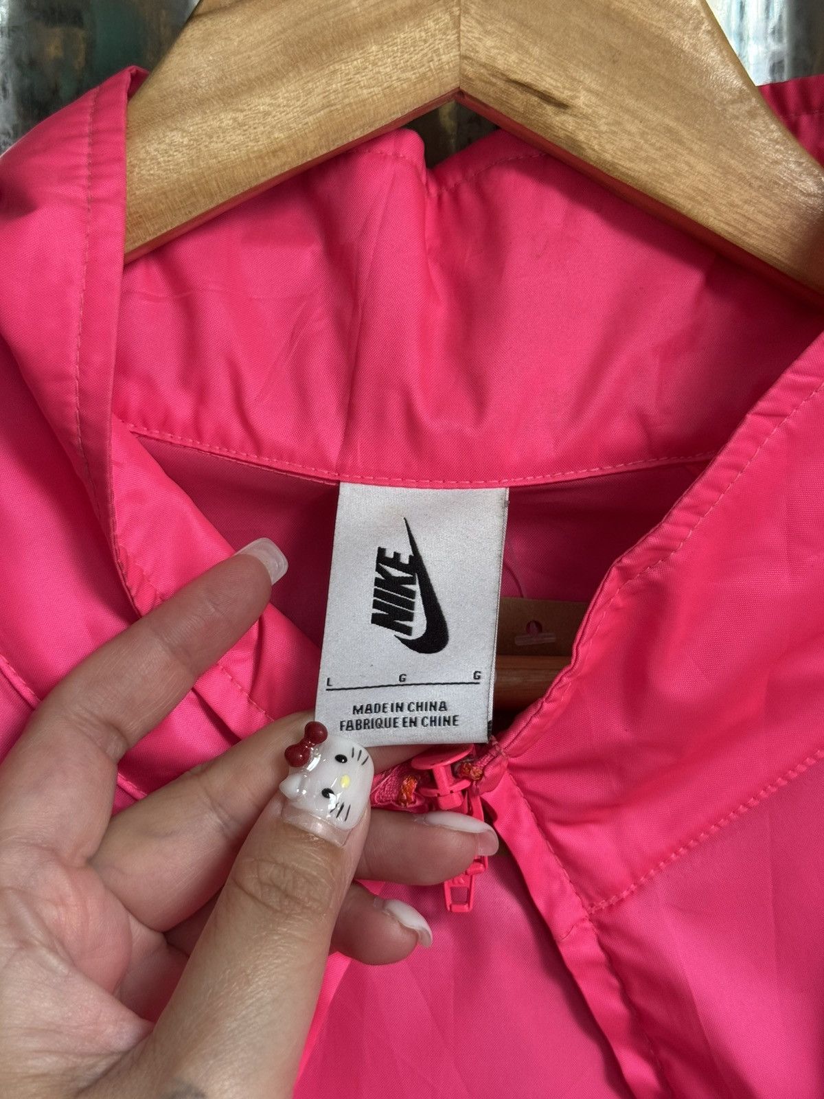 Nike NikeLab Big Swoosh Logo 2Way Zip Jacket Size US L / EU 52-54 / 3 - 7 Thumbnail