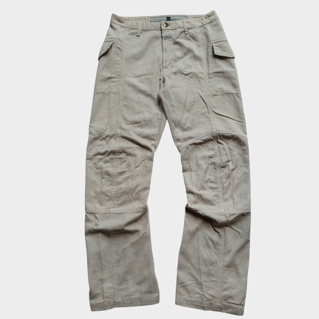 Japanese Brand × Le Grande Bleu (L.G.B.) × Marithe + Francois Girbaud 2000s Marithe + Francois girbaud knee pads biker pant Size US 28 / EU 44 - 1 Thumbnail