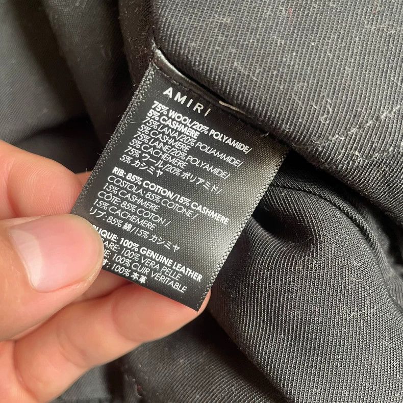 Amiri Amiri 18AW Woolblendbomberjacket 2502-Nextarrow Size US M / EU 48-50 / 2 - 5 Thumbnail