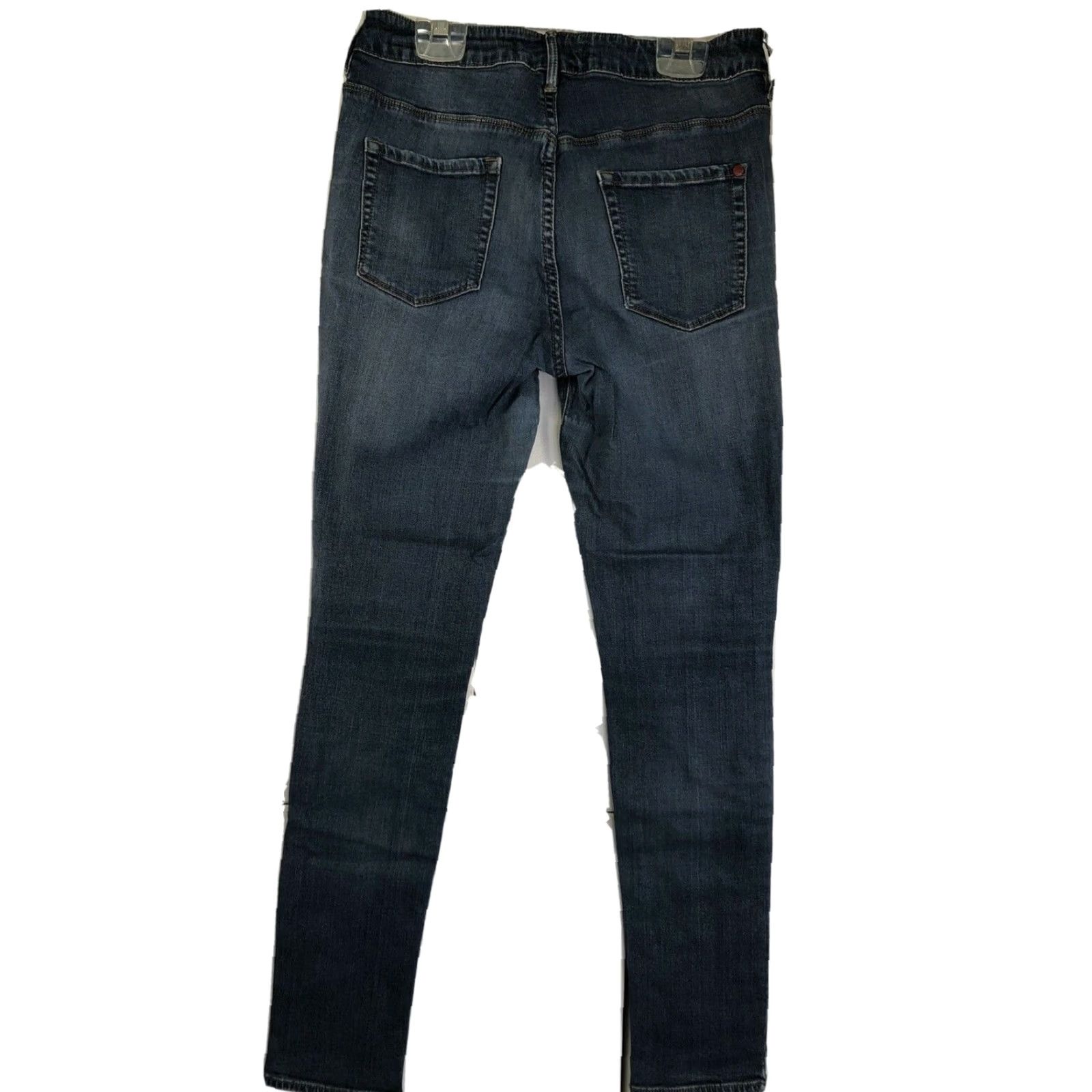 Vintage BULLHEAD Denim Co. Womens 9 HIGH RISE SKINNIEST Blue STRETCH Jeans Denim See Photos Stretch Womens 9 Blue High Rise Jeans Size 30" / US 8 / IT 44 - 2 Thumbnail