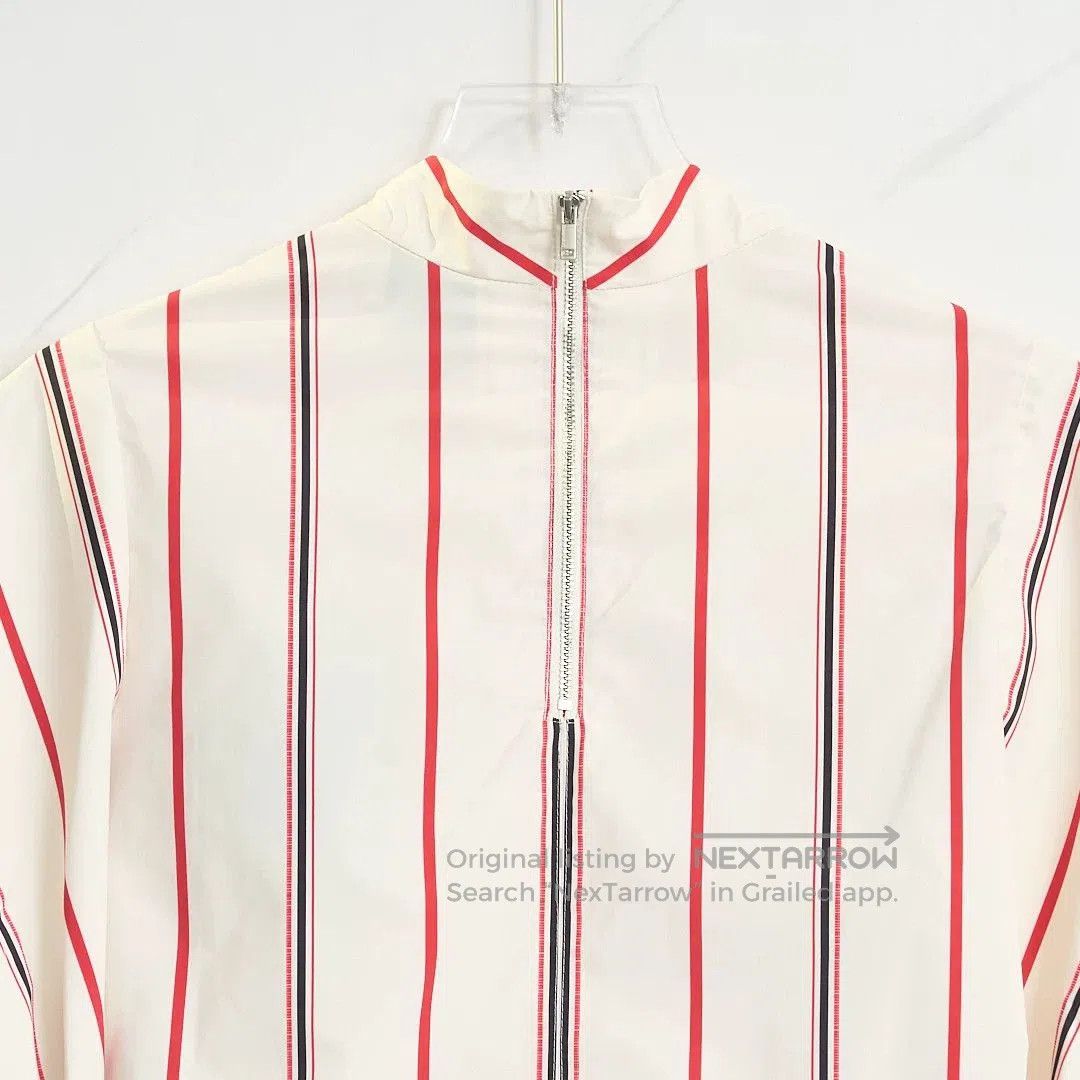 3.1 Phillip Lim 3.1 Phillip Lim Women's Striped Pleated Shirt. Size M / US 6-8 / IT 42-44 - 4 Thumbnail