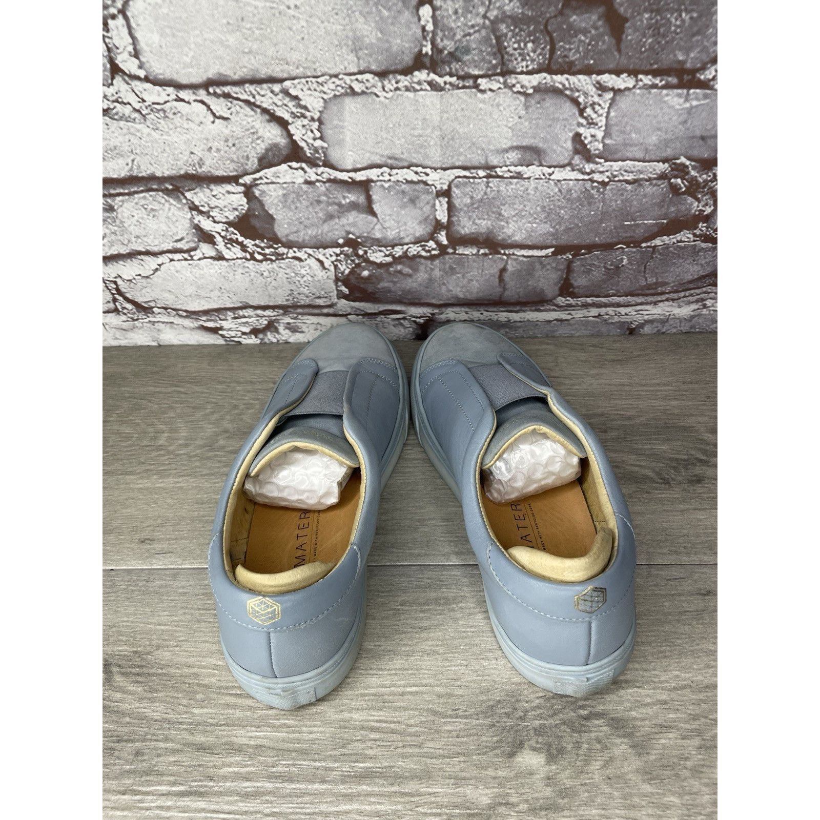 ALBA Alma Mater Blue Leather Slip On Casual Sneakers Shoes Women’ Size US 6.5 / IT 36.5 - 6 Thumbnail