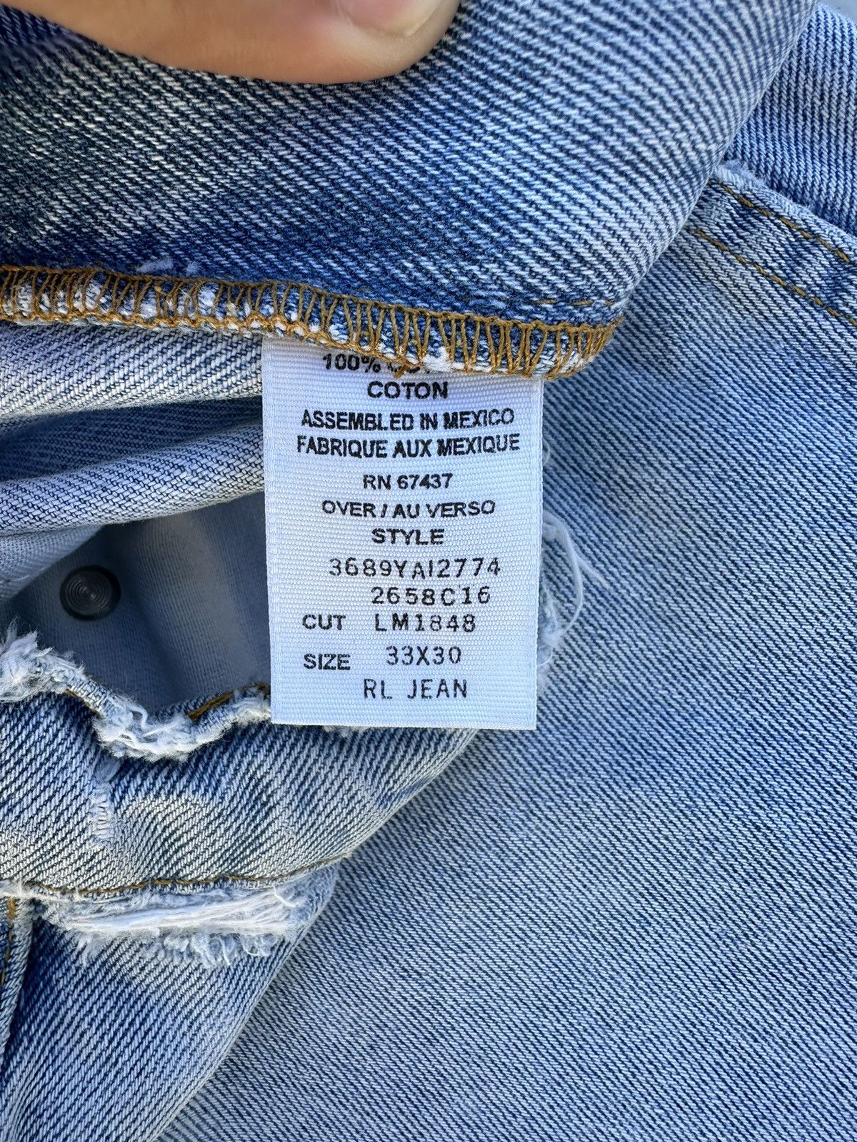 Polo Ralph Lauren Vintage Polo ralph lauren denim jeans Size US 33 - 3 Thumbnail