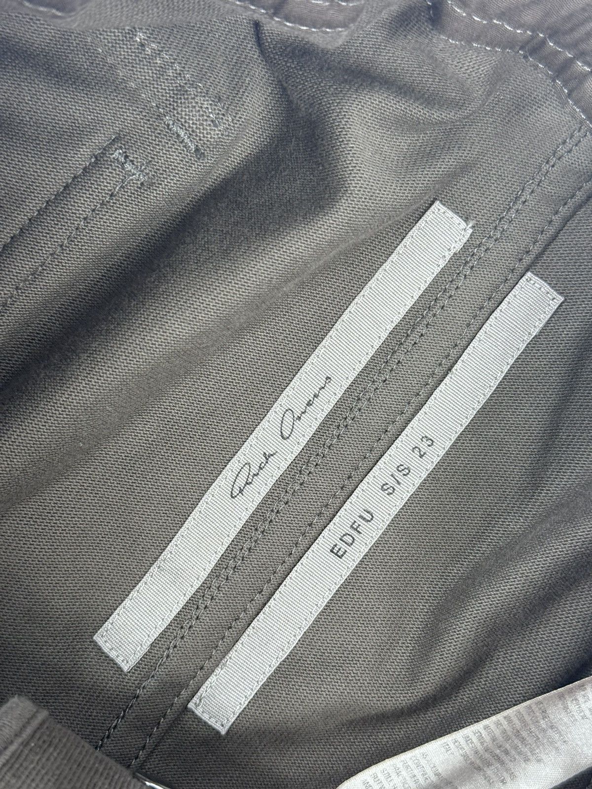 Rick Owens EDFU CARGO JOGGERS Size US 34 / EU 50 - 6 Thumbnail