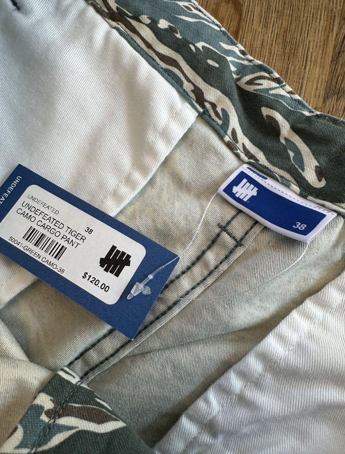 Undefeated UNDEFEATED Tiger Camo Cargo Pant sz 38 Size US 38 / EU 54 - 5 Thumbnail