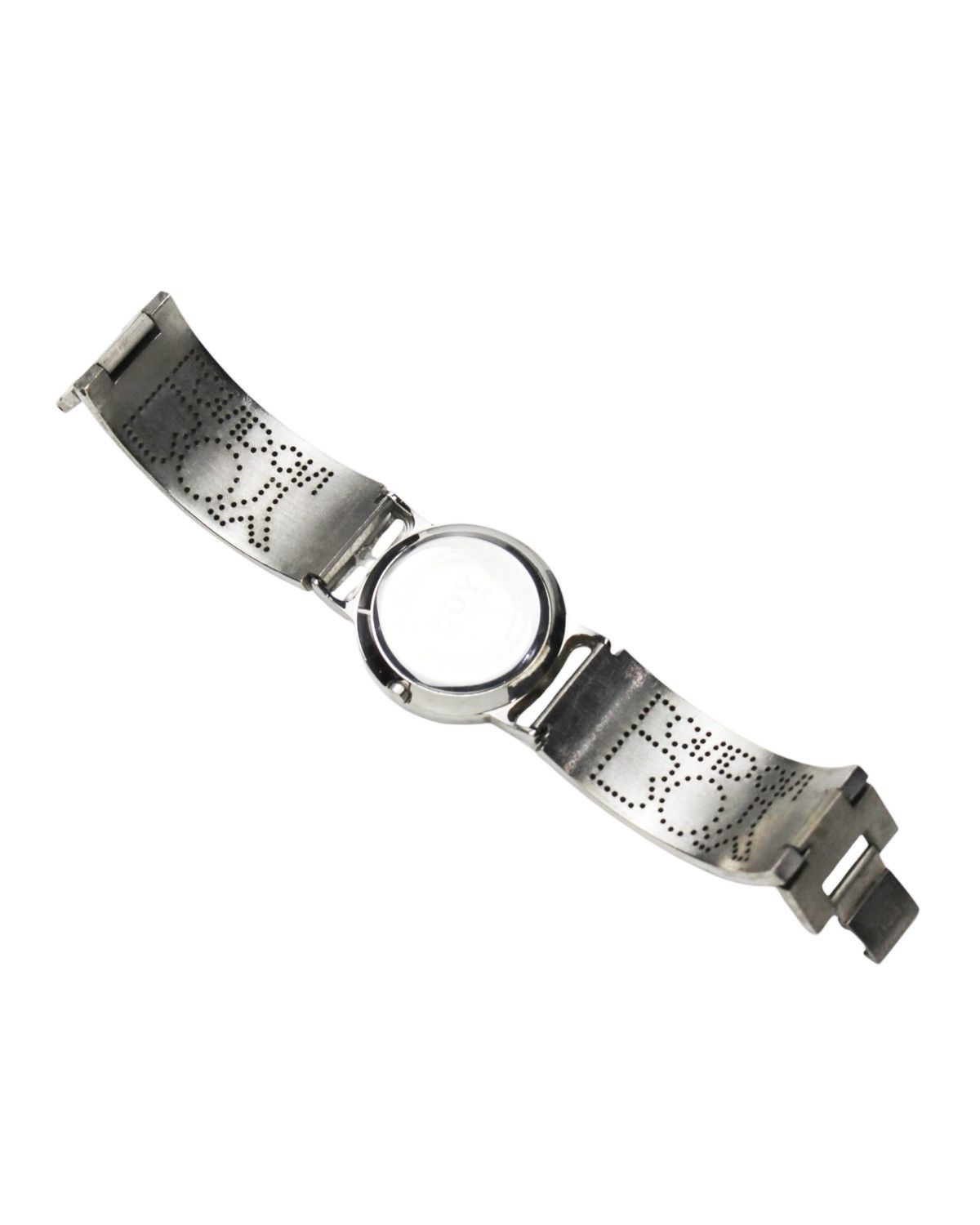 Boy London 2000S BOY LONDON PERFORATED METAL WATCH Size ONE SIZE - 4 Thumbnail