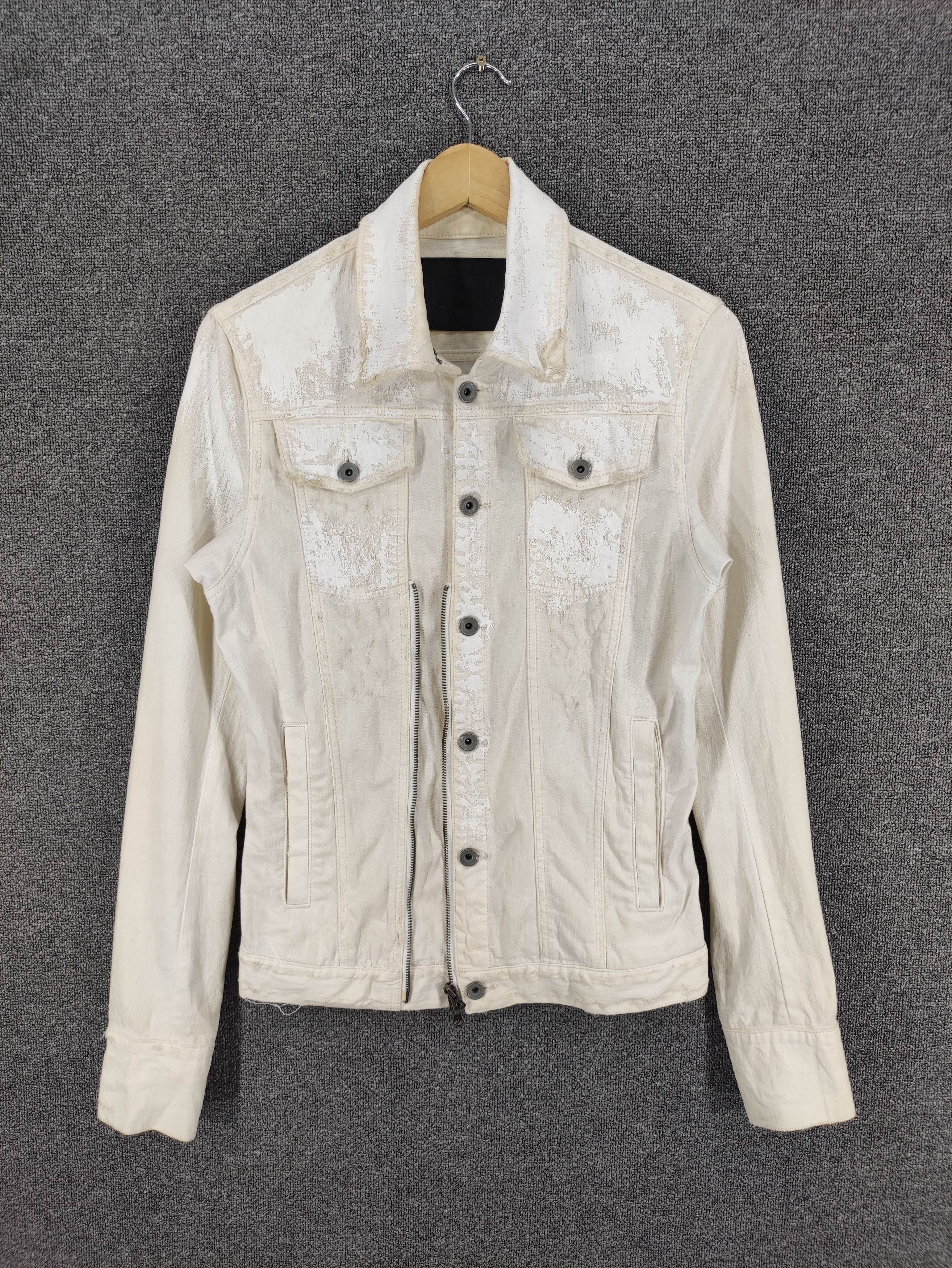 Le Grande Bleu (L.G.B.) Vintage L.G.B Trashed Punk Jacket Size S / US 4 / IT 40 - 1 Thumbnail