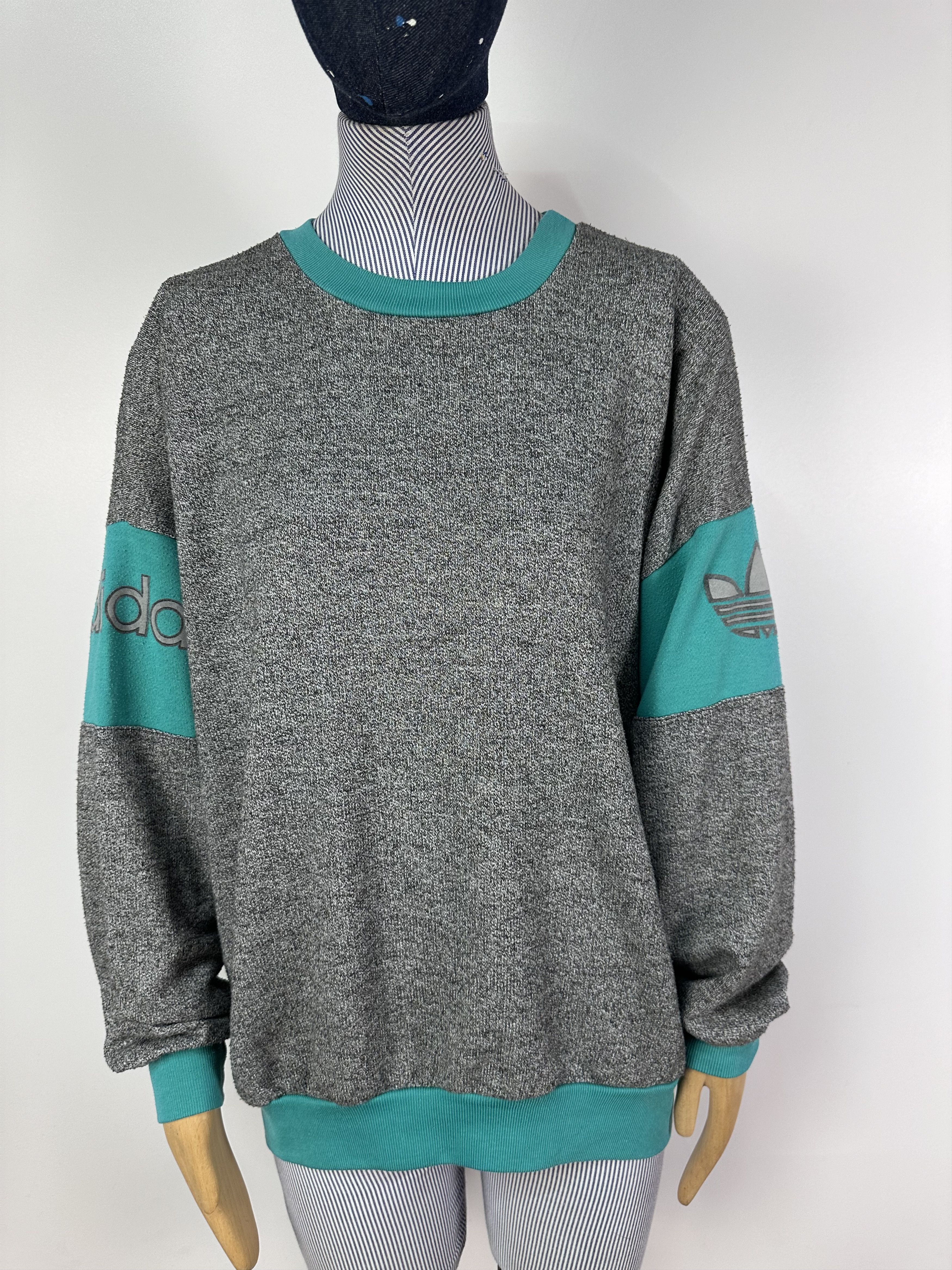 Adidas × Vintage Adidas Vintage Sweatshirt Womans Gay 90's Size L Size L / US 10 / IT 46 - 2 Thumbnail