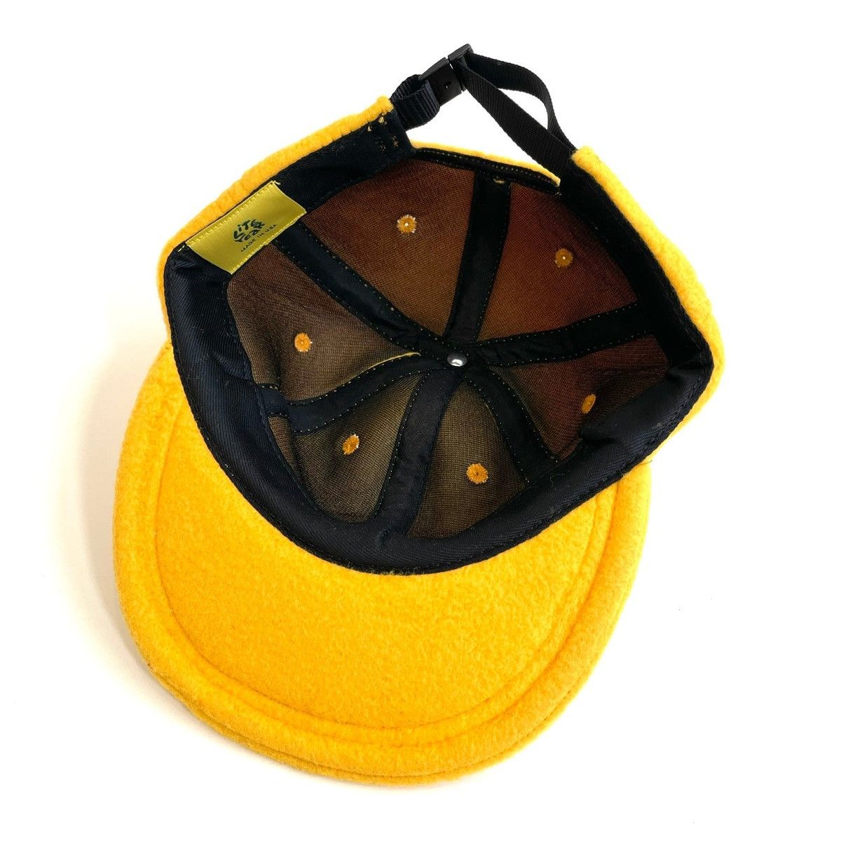 Other Lite Year - Polartec Fleece Cap - Yellow Size ONE SIZE - 3 Thumbnail
