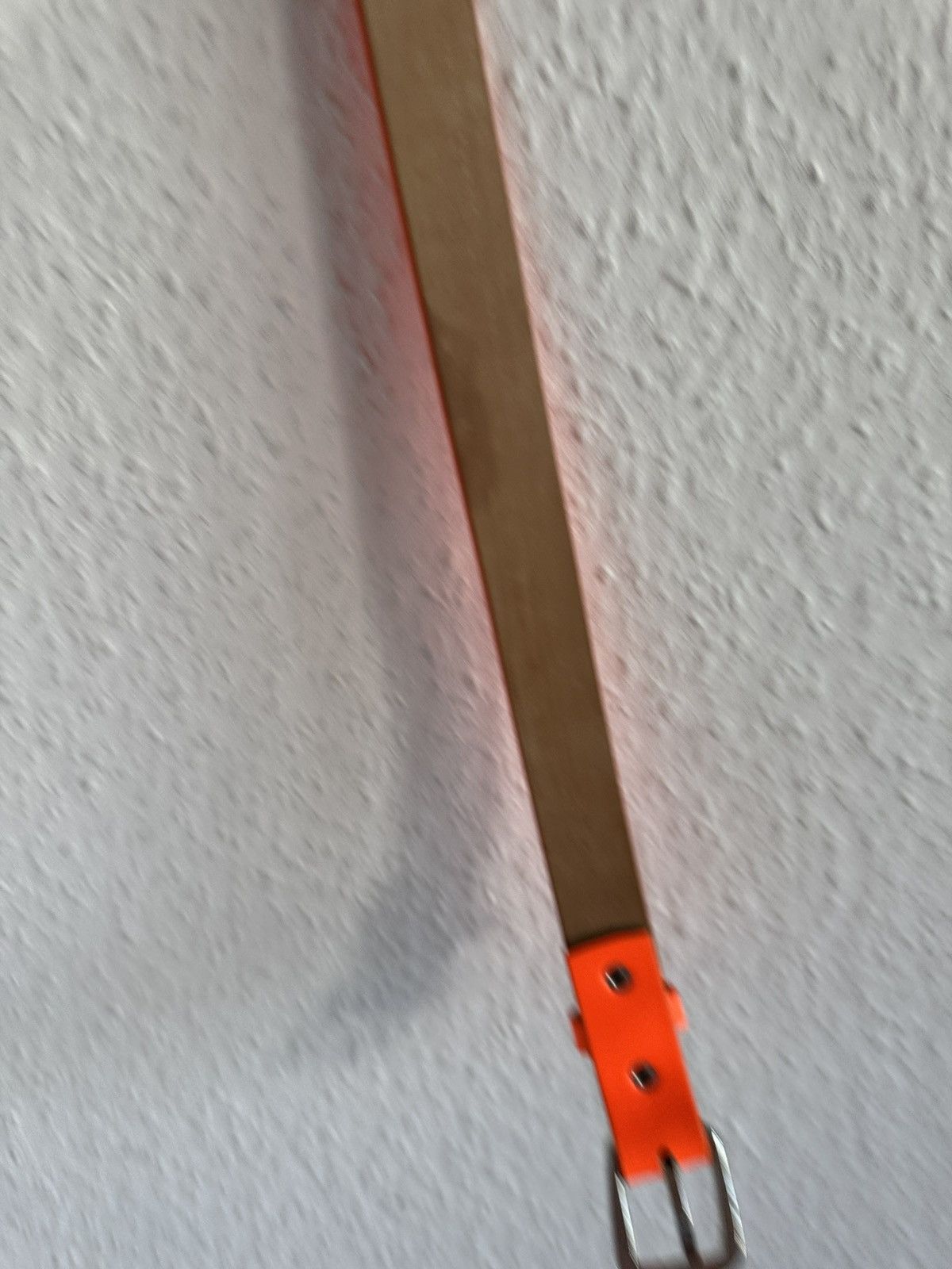 Dsquared2 Orange Leather Belt Size 32 - 17 Thumbnail